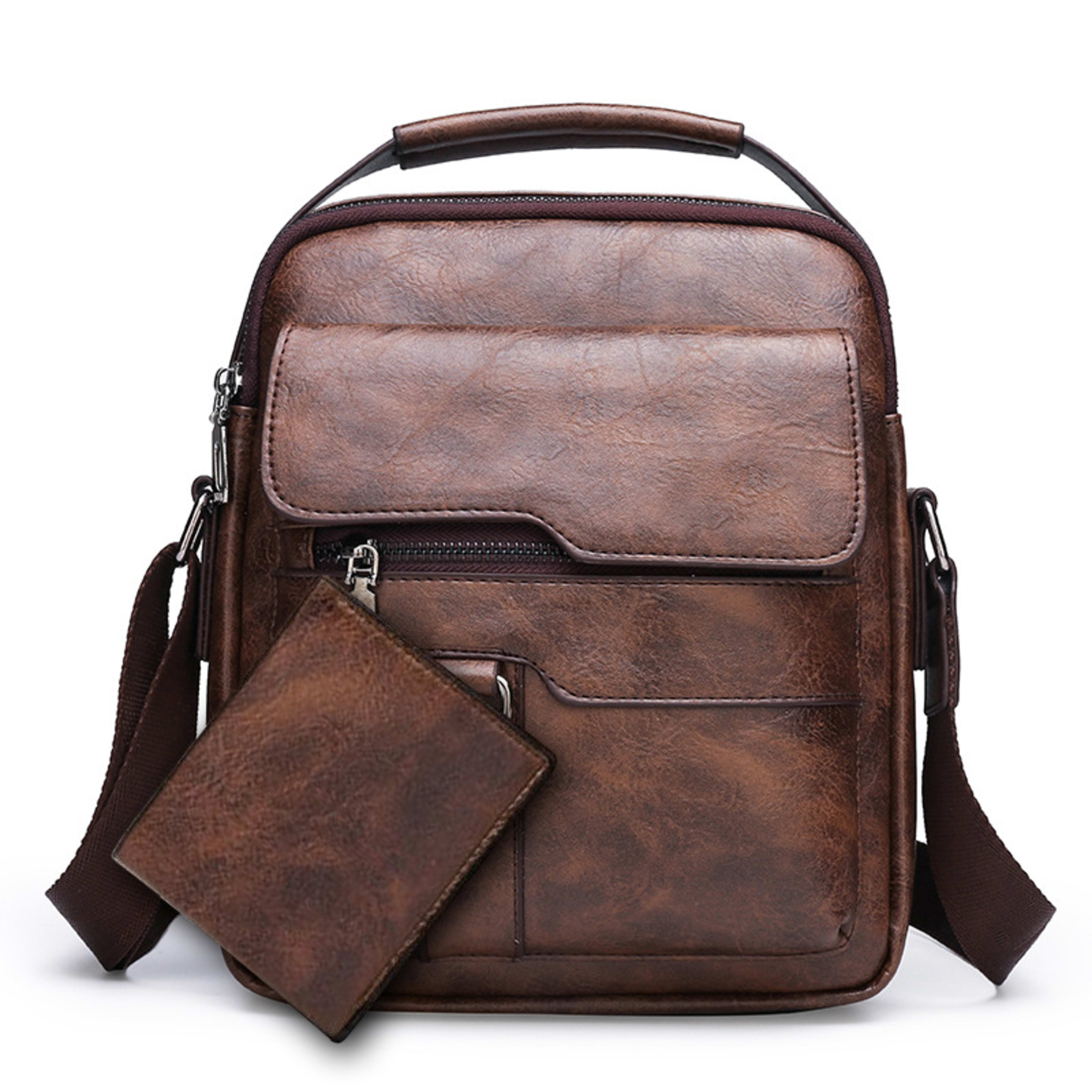 Casual Crossbody Men's Document Small Backpack 9