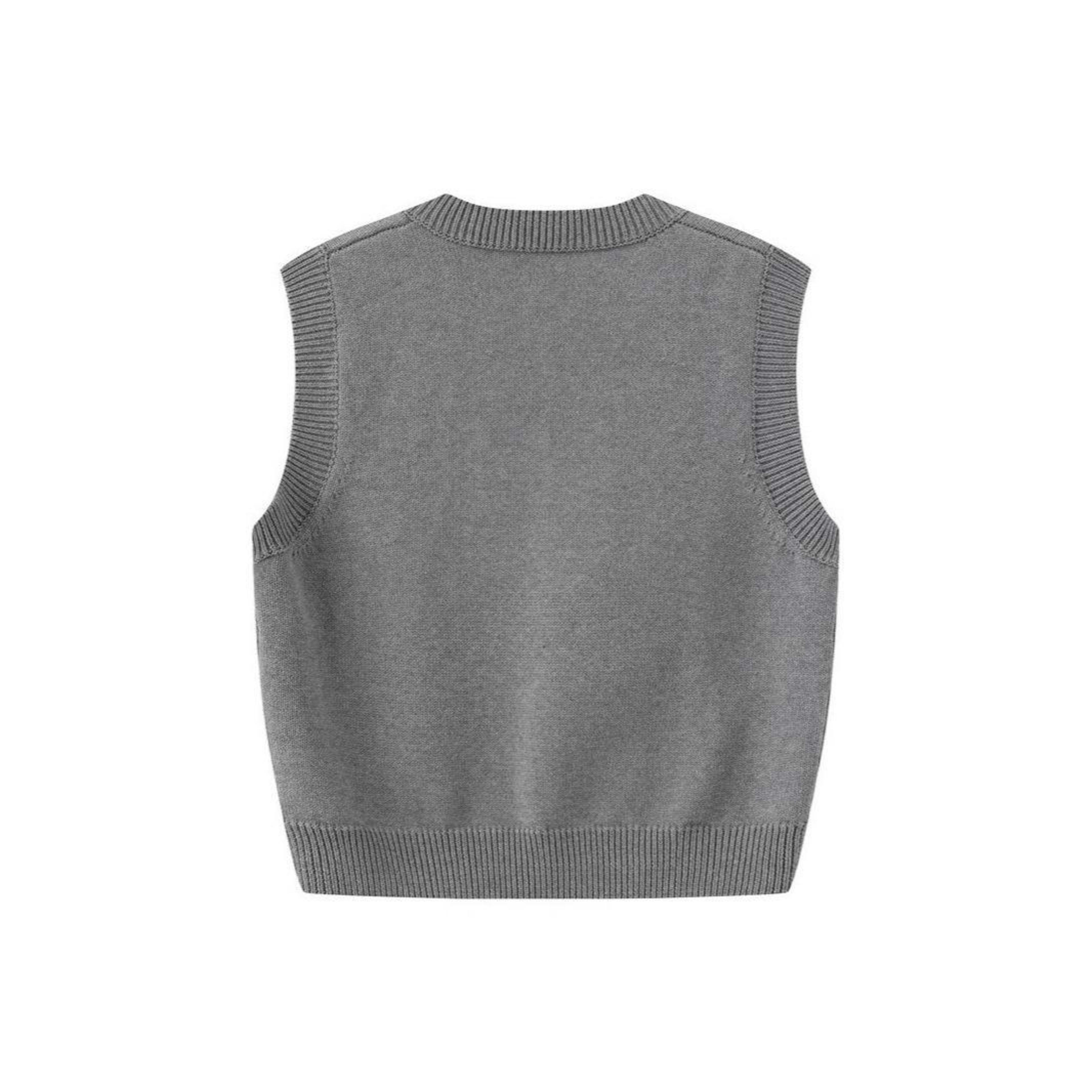 Non-Pilling Knitted Vest 11
