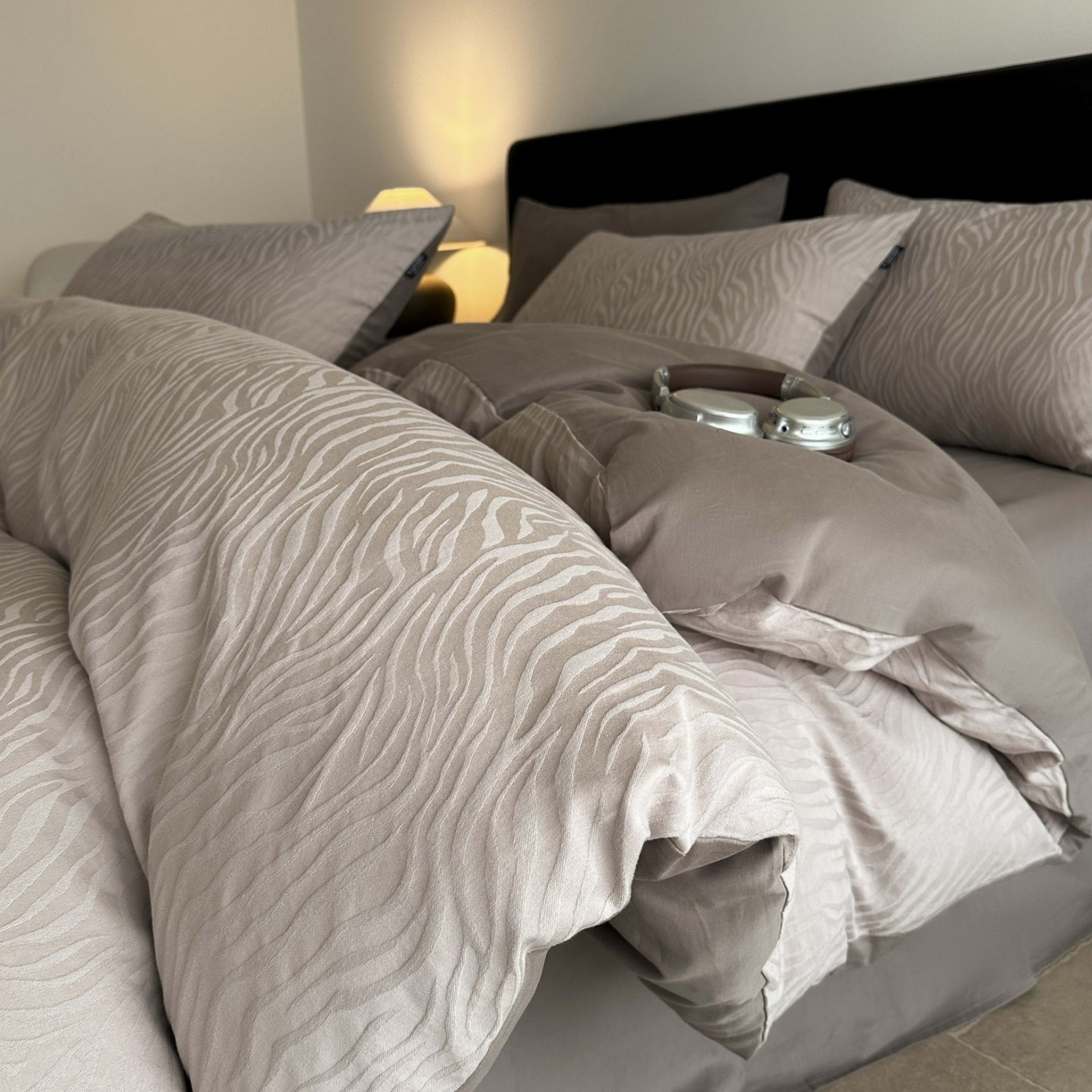 Large Jacquard Four-piece Set Pure Cotton With A Touch Of Light Luxuryduvet Cover And Bed Sheets 7