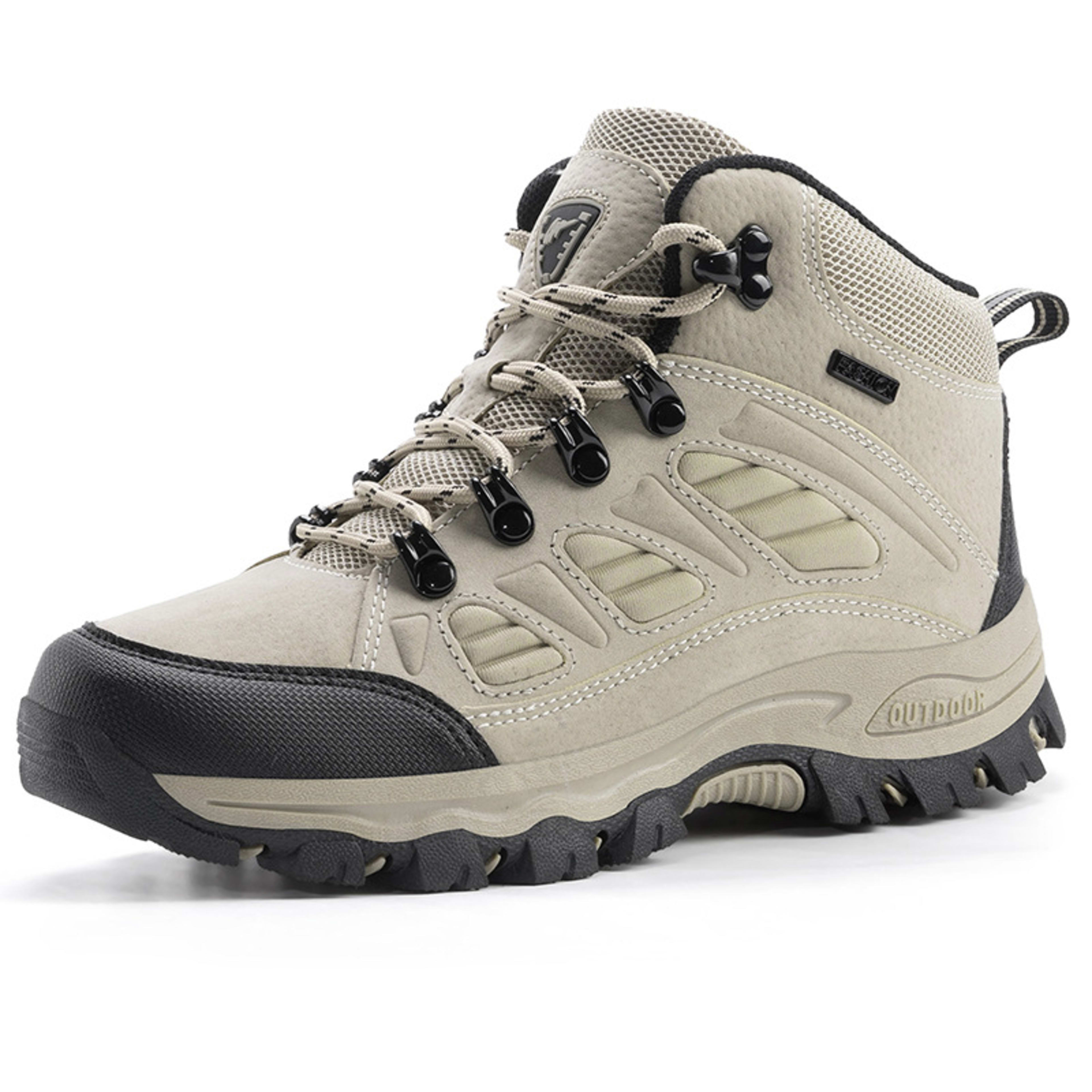 Couple's High-top Breathable Waterproof Non-slip Camping Leisure Mountaineering Shoes 4