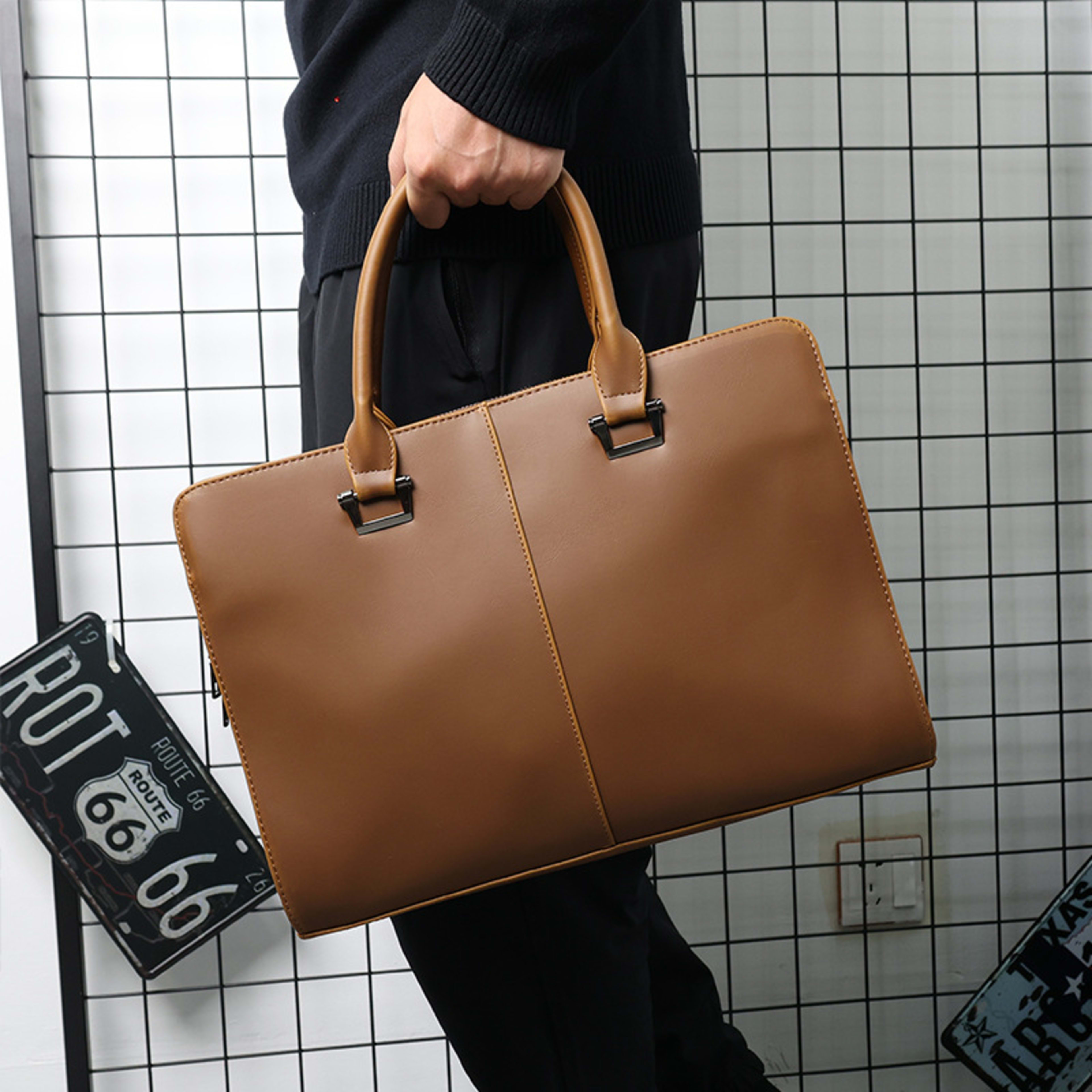 Fashion Portable Shoulder Messenger Bag Business 1