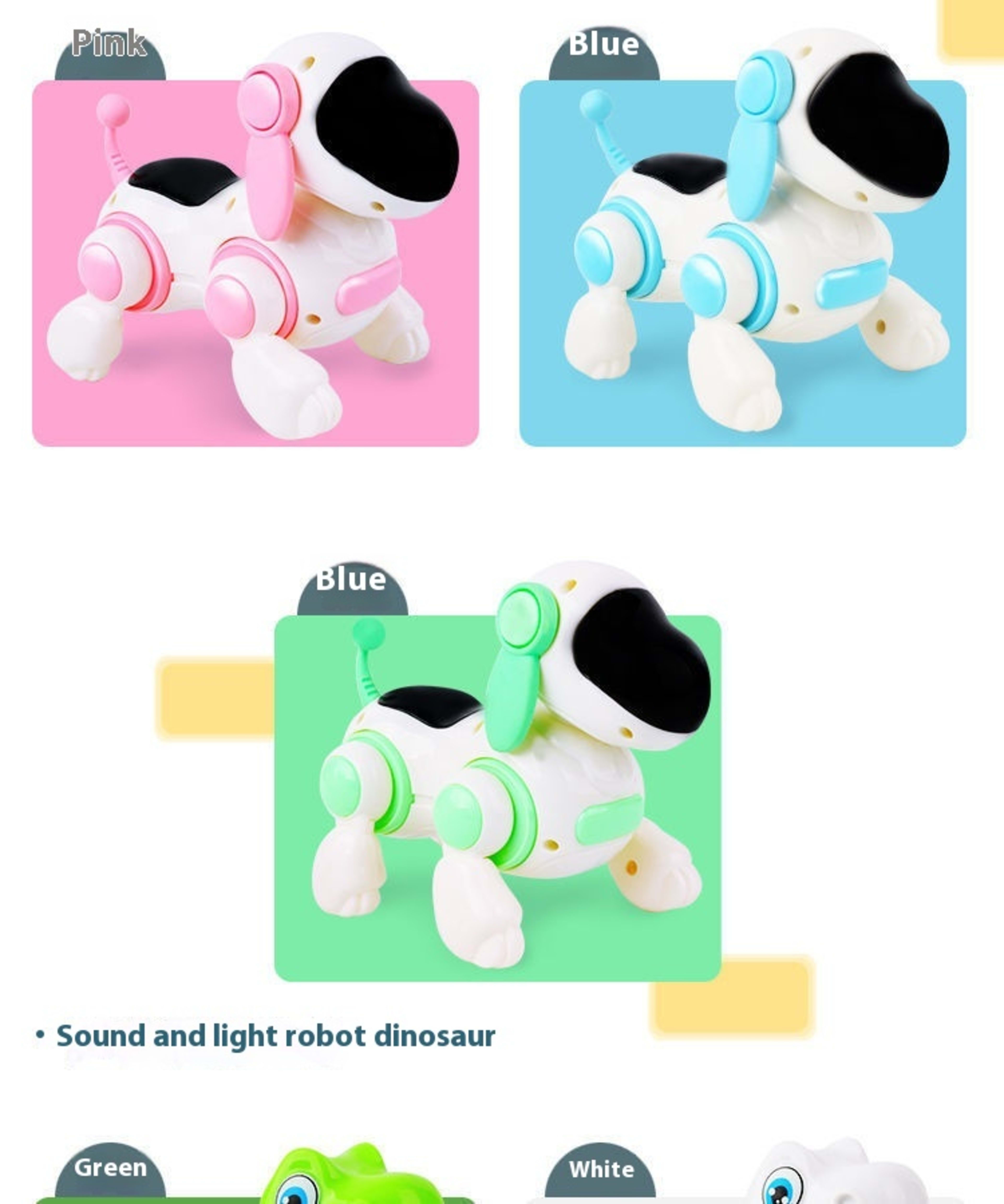 Children's Educational Crawling Simulation Electric Walking Music Dog Toy 11