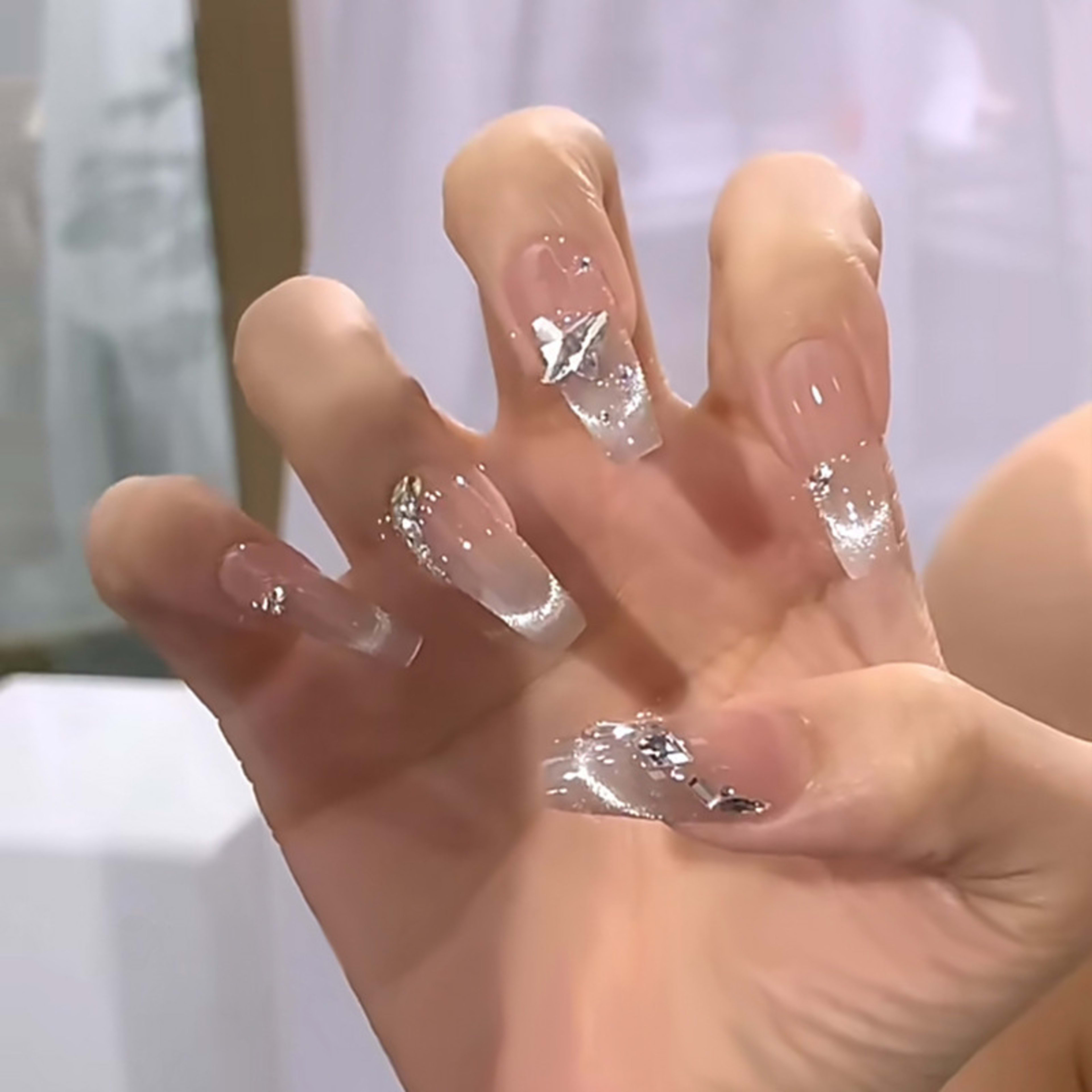 Pre-made Removable False Nail Tips 16