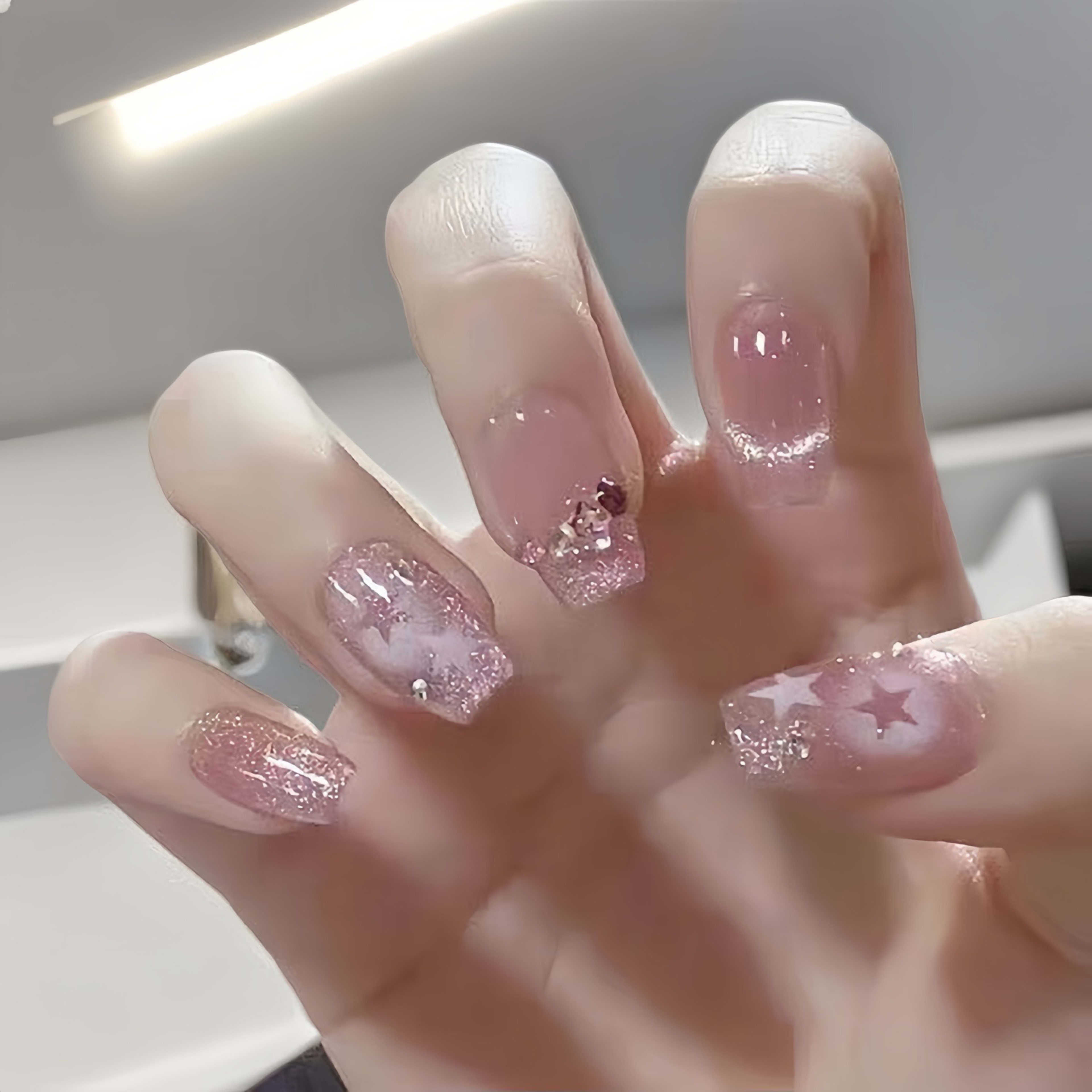 Pre-made Removable False Nail Tips 19