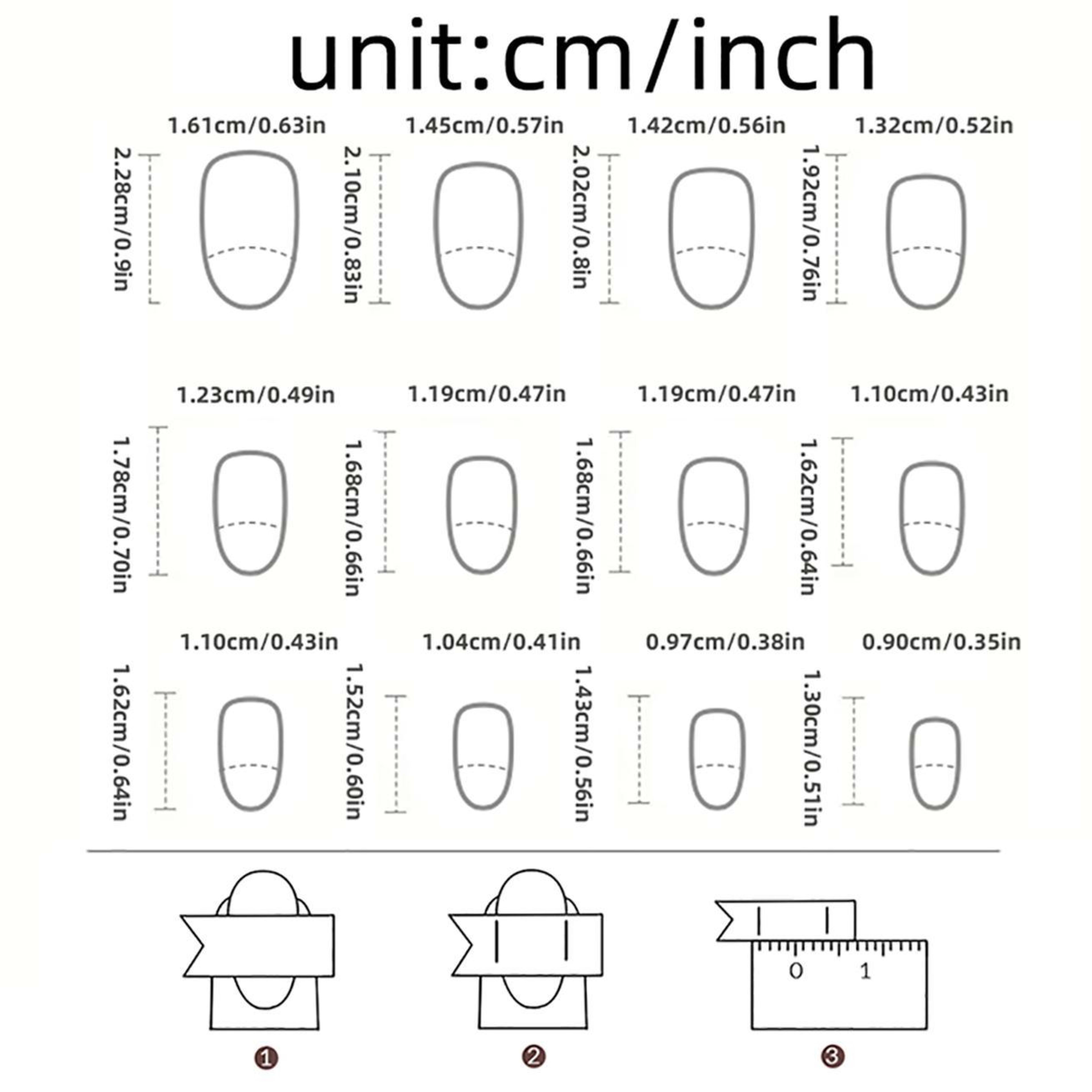 Cat Eye 4 Color Combo Wearable Nail Tips For Manicures 2