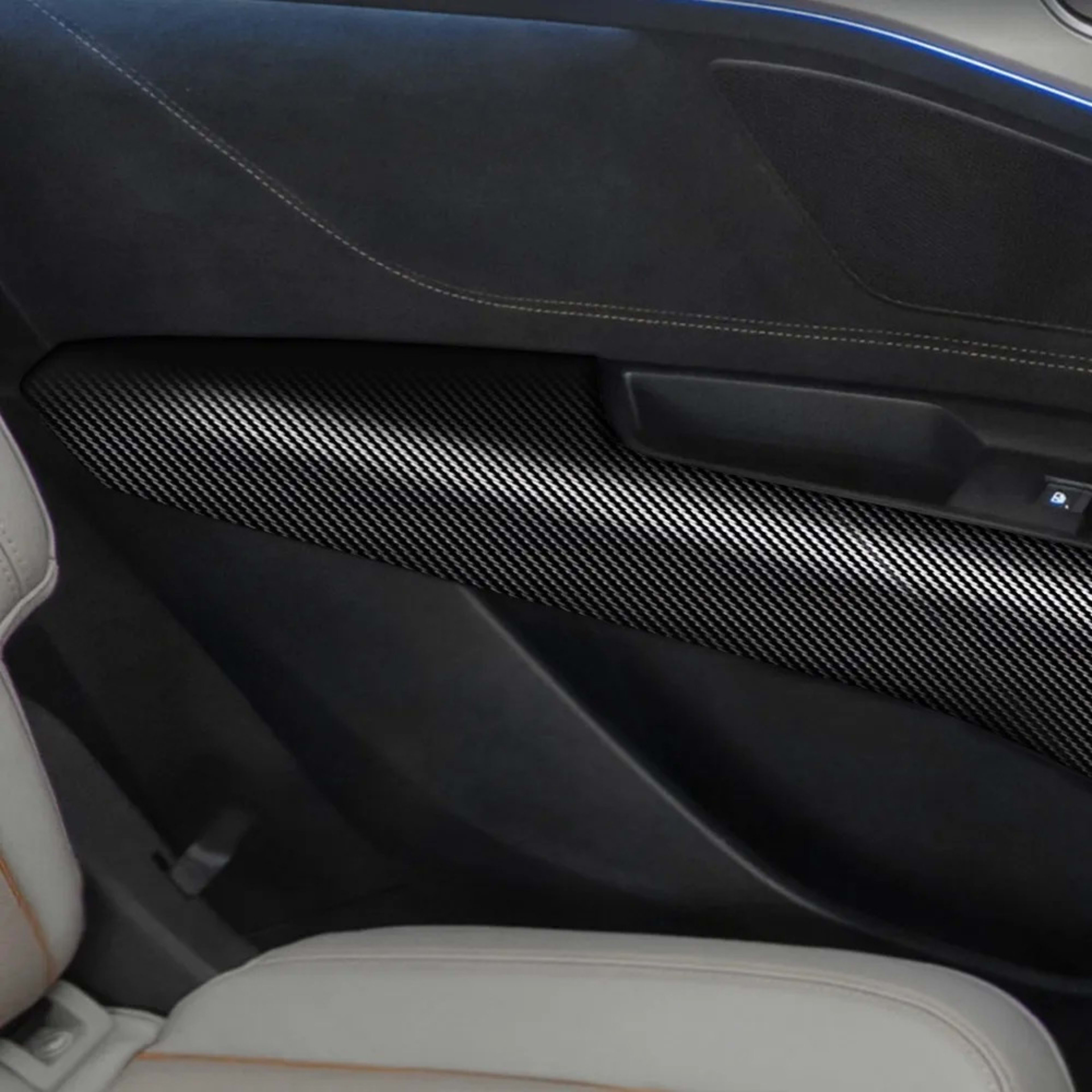 Car Door Anti-collision Strip Carbon Fiber Tape 5
