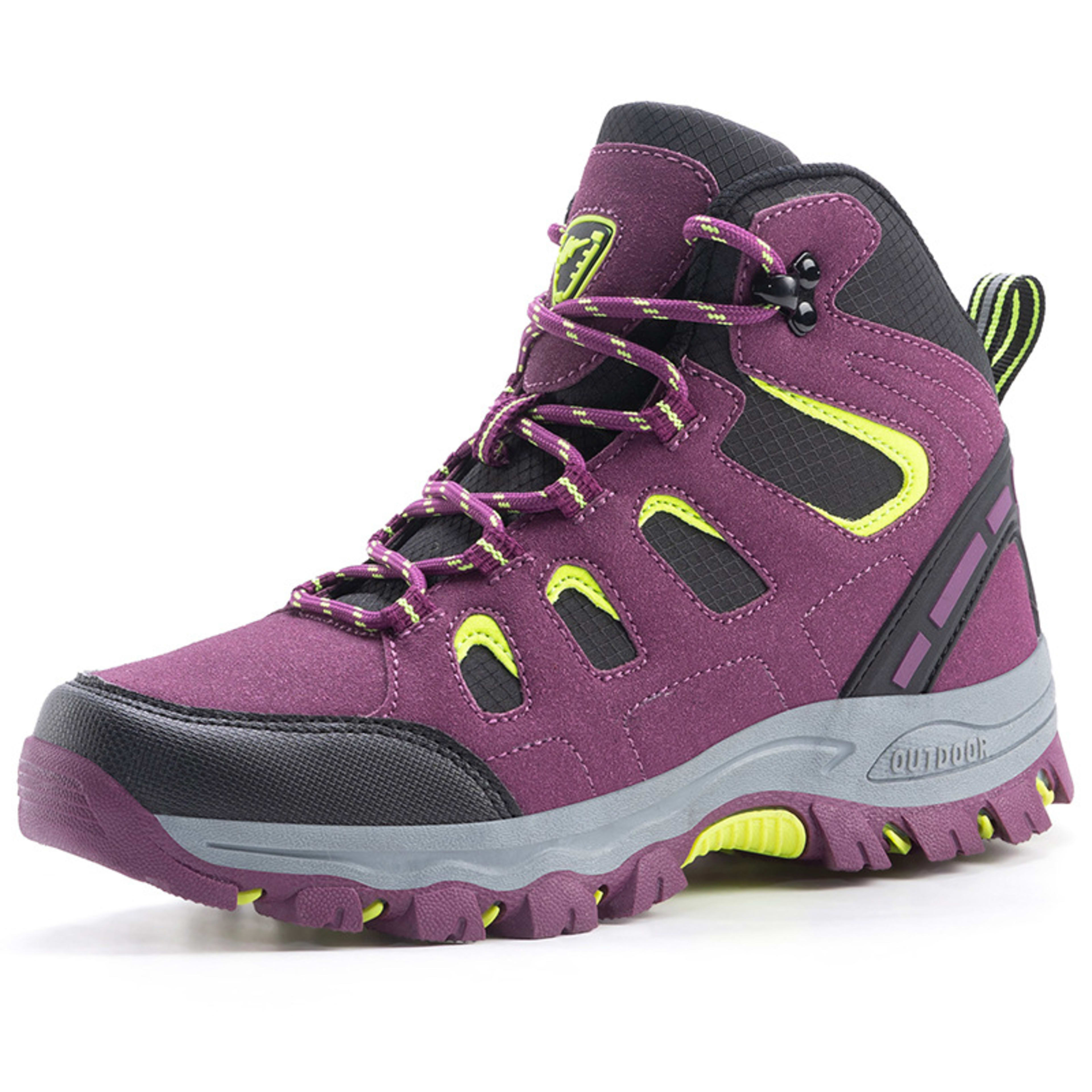 Couple's High-top Breathable Waterproof Non-slip Camping Leisure Mountaineering Shoes 17