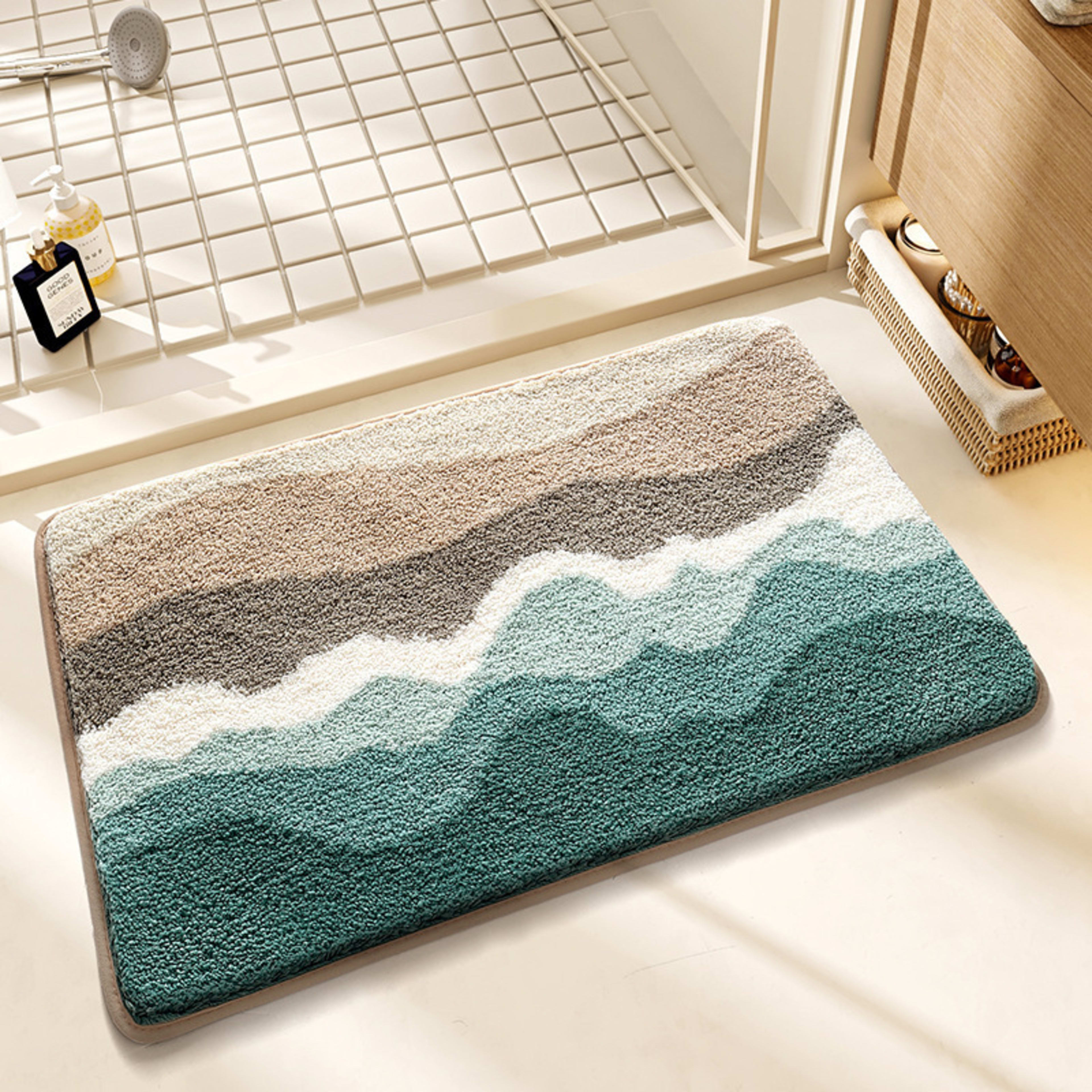Wear-resistant Bedside Rug Doorway Water-absorbent Non-slip Doormat 2