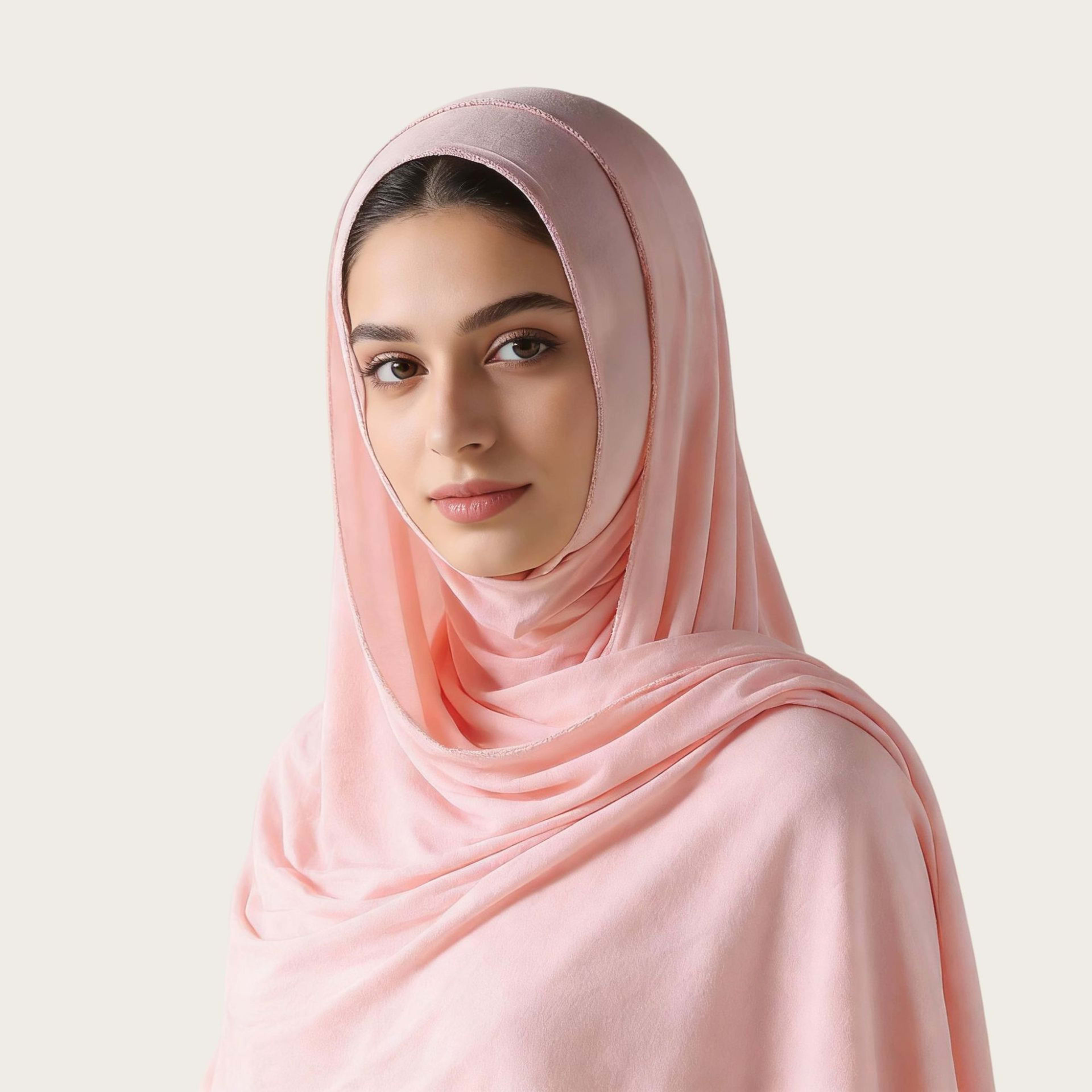 Mercerized Cotton Trendy Versatile Scarf Solid-color Long Scarf 33