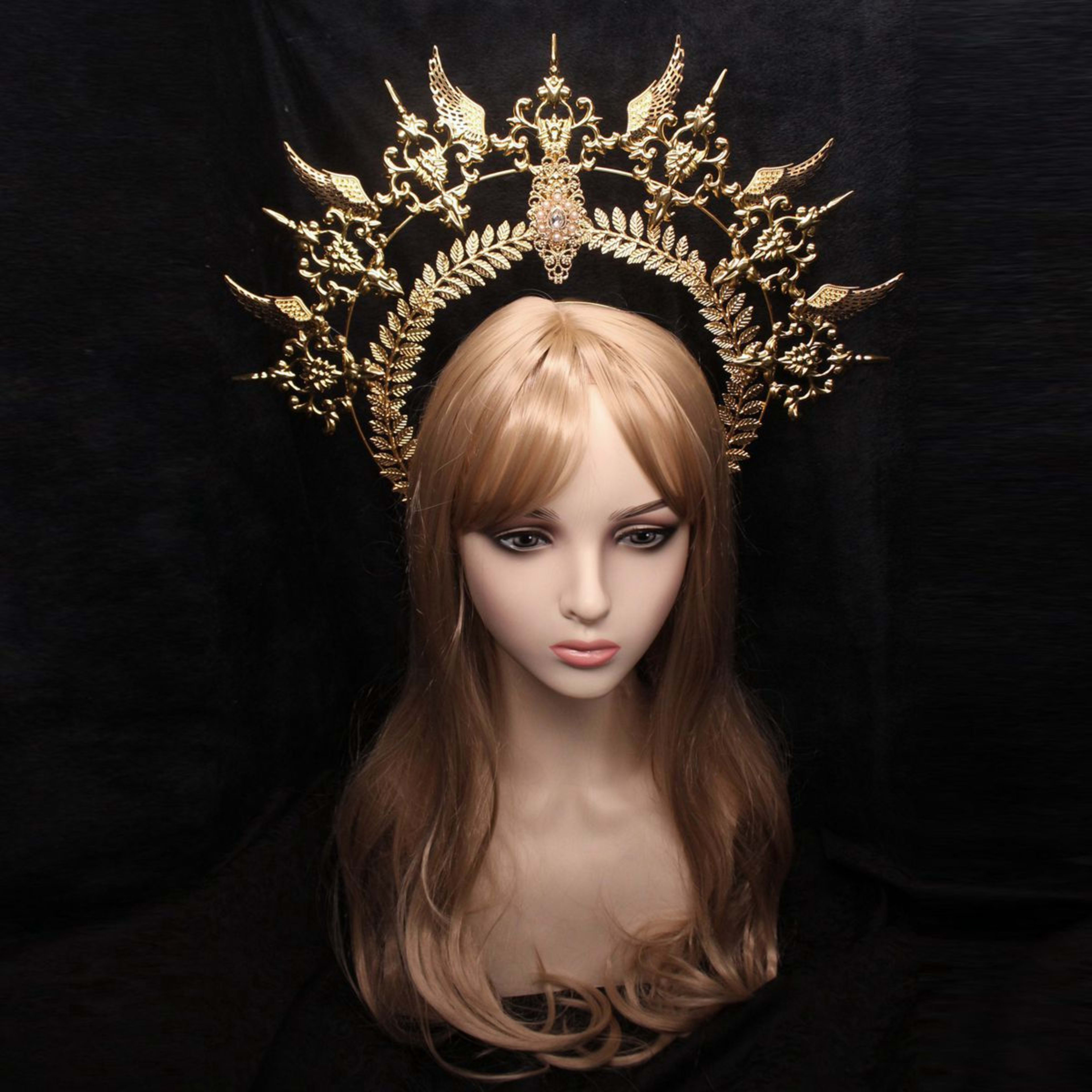 Handmade Sun Crown Accessory Kit Lolita Crown Supplies 9