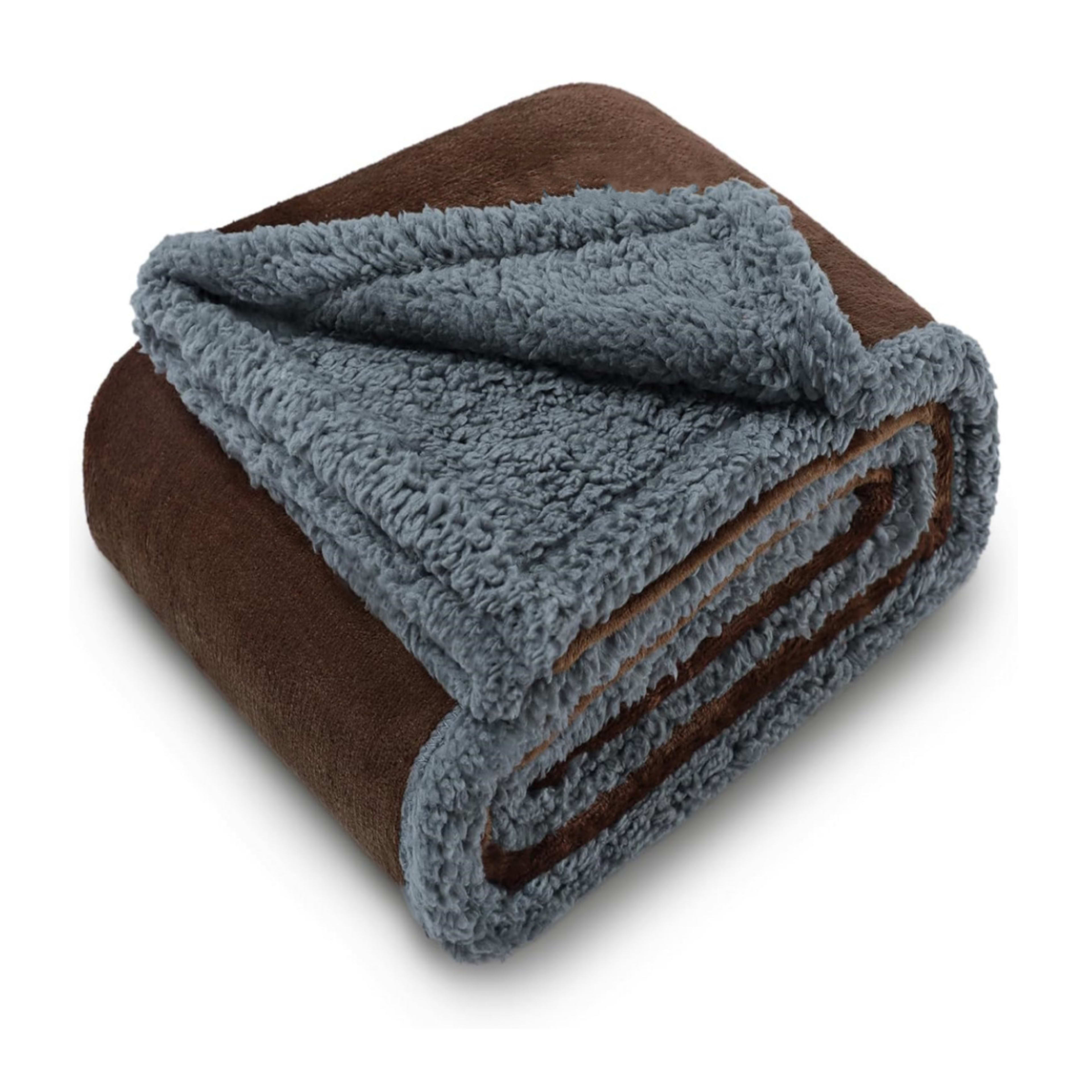 Flannel Coral Fleece Waterproof Blanket 10