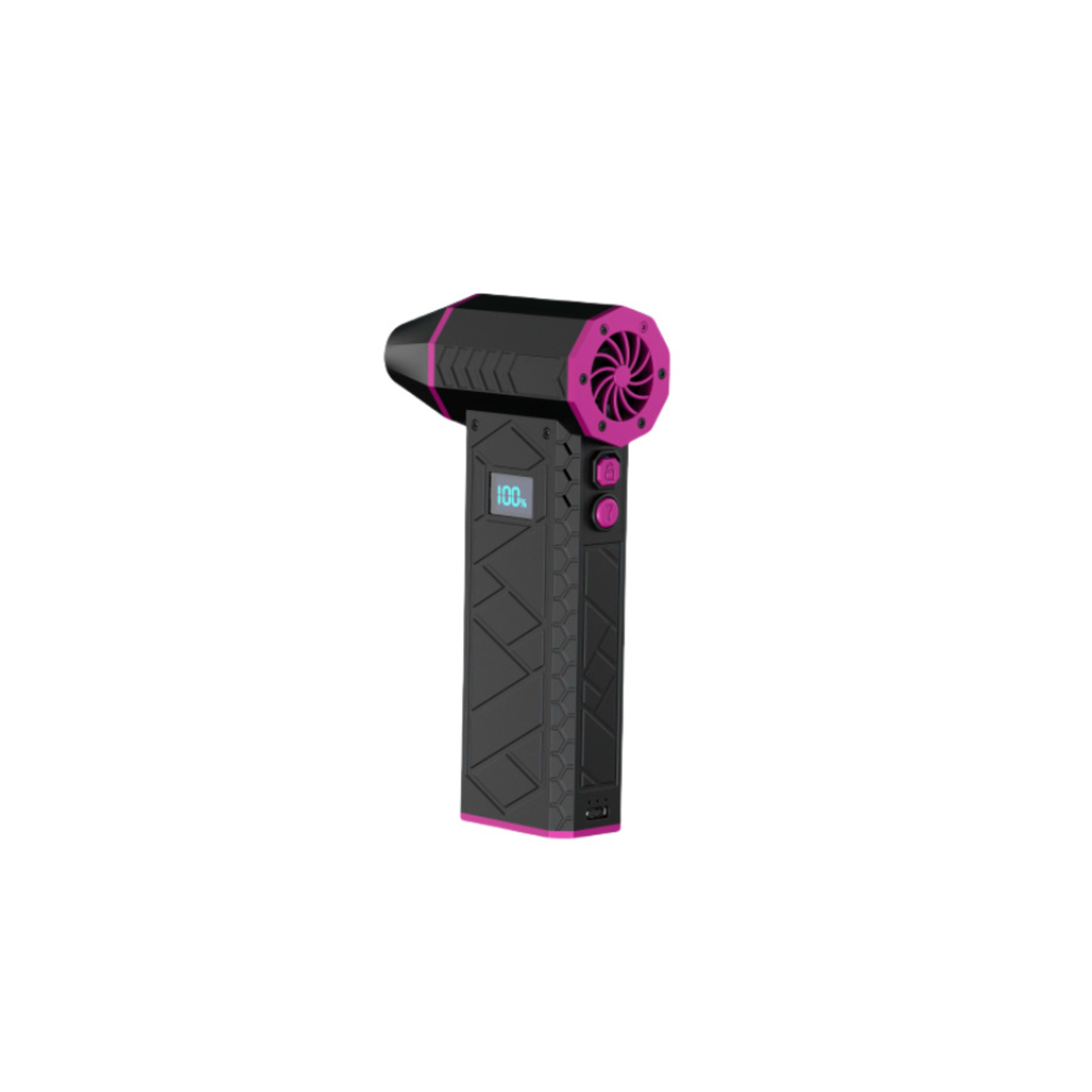 Digital Display Violent Turbo High-speed Booster Fan 5