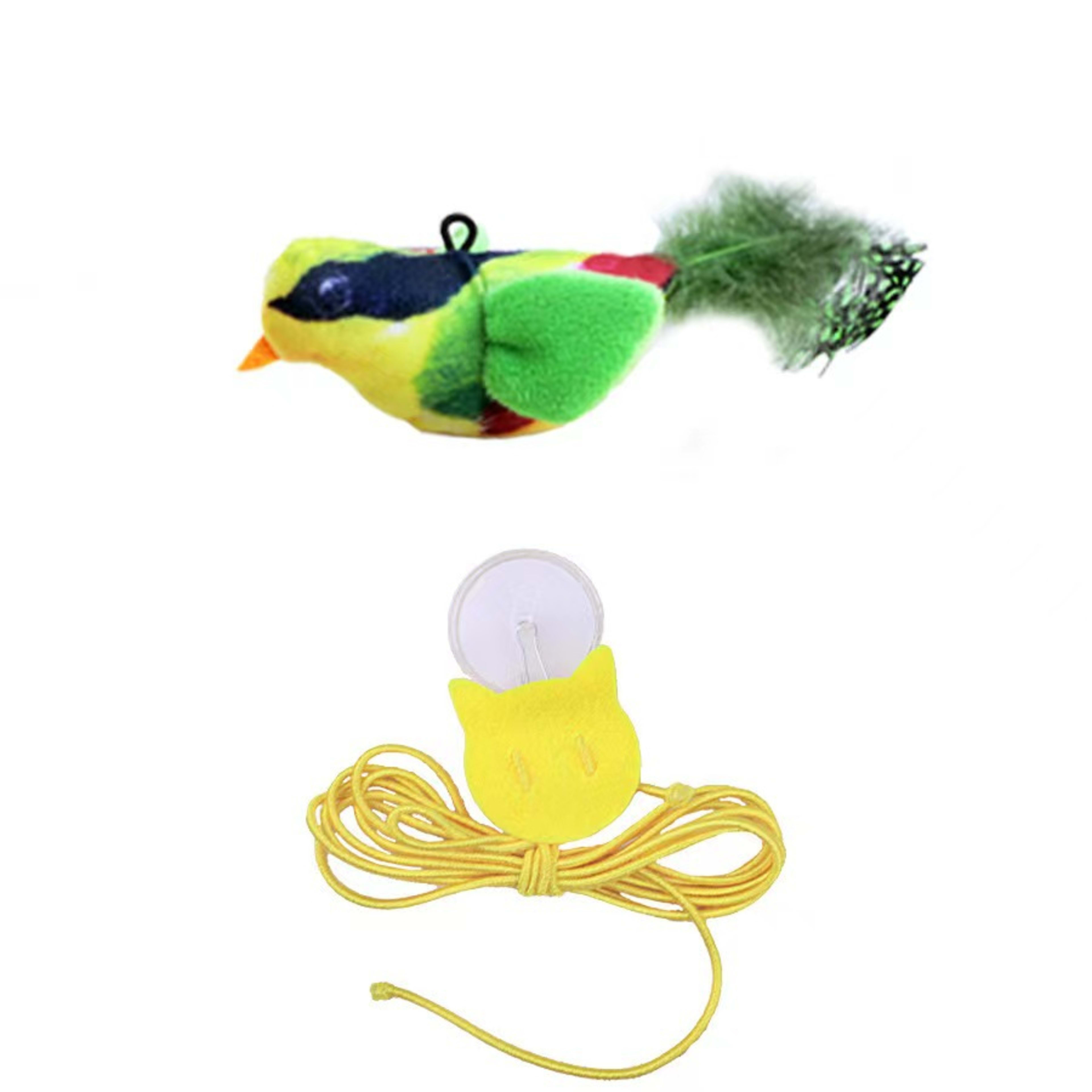 Squeaky Bird Bite-resistant Cat Toy 5