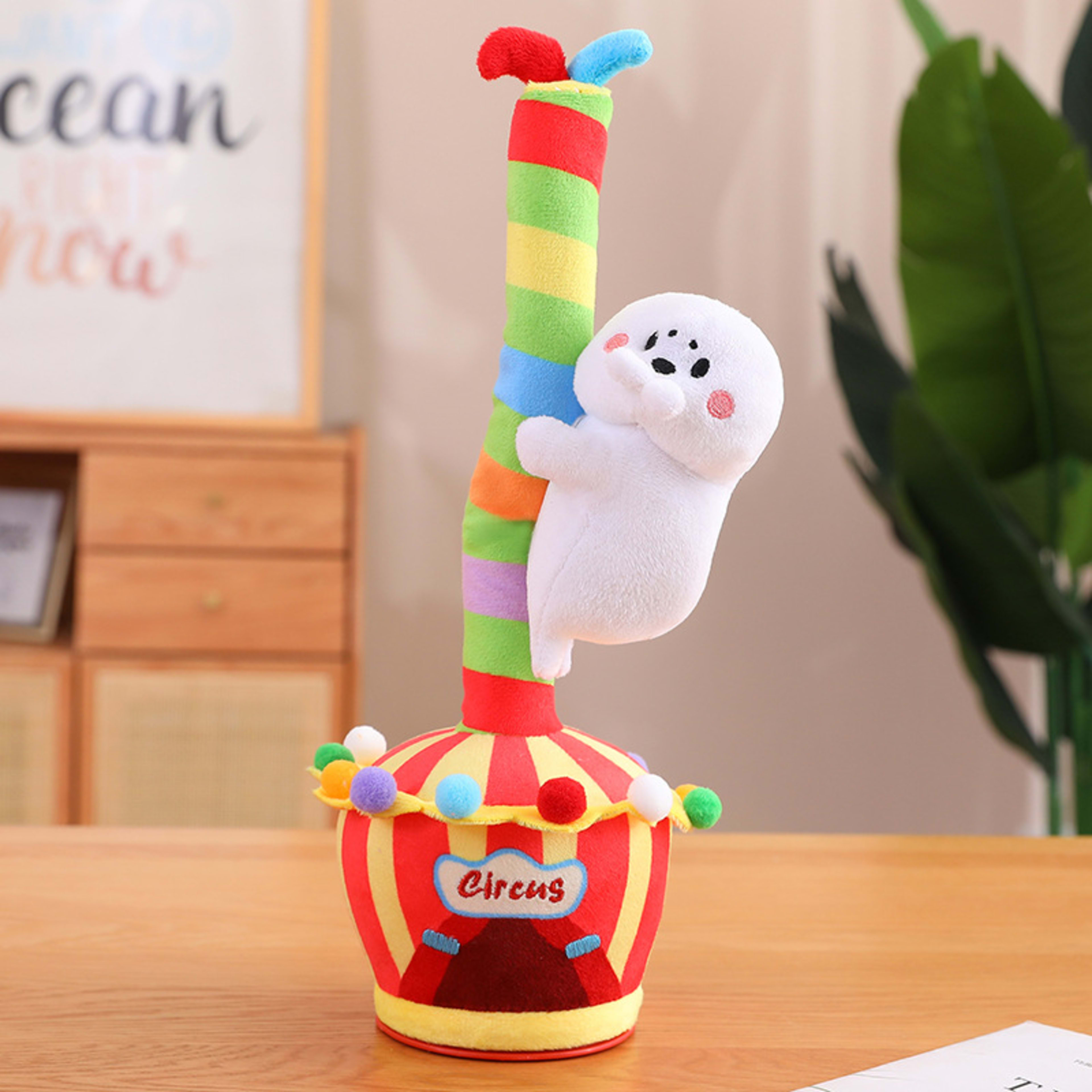 Cartoon Animal Cactus Electric Toy 7