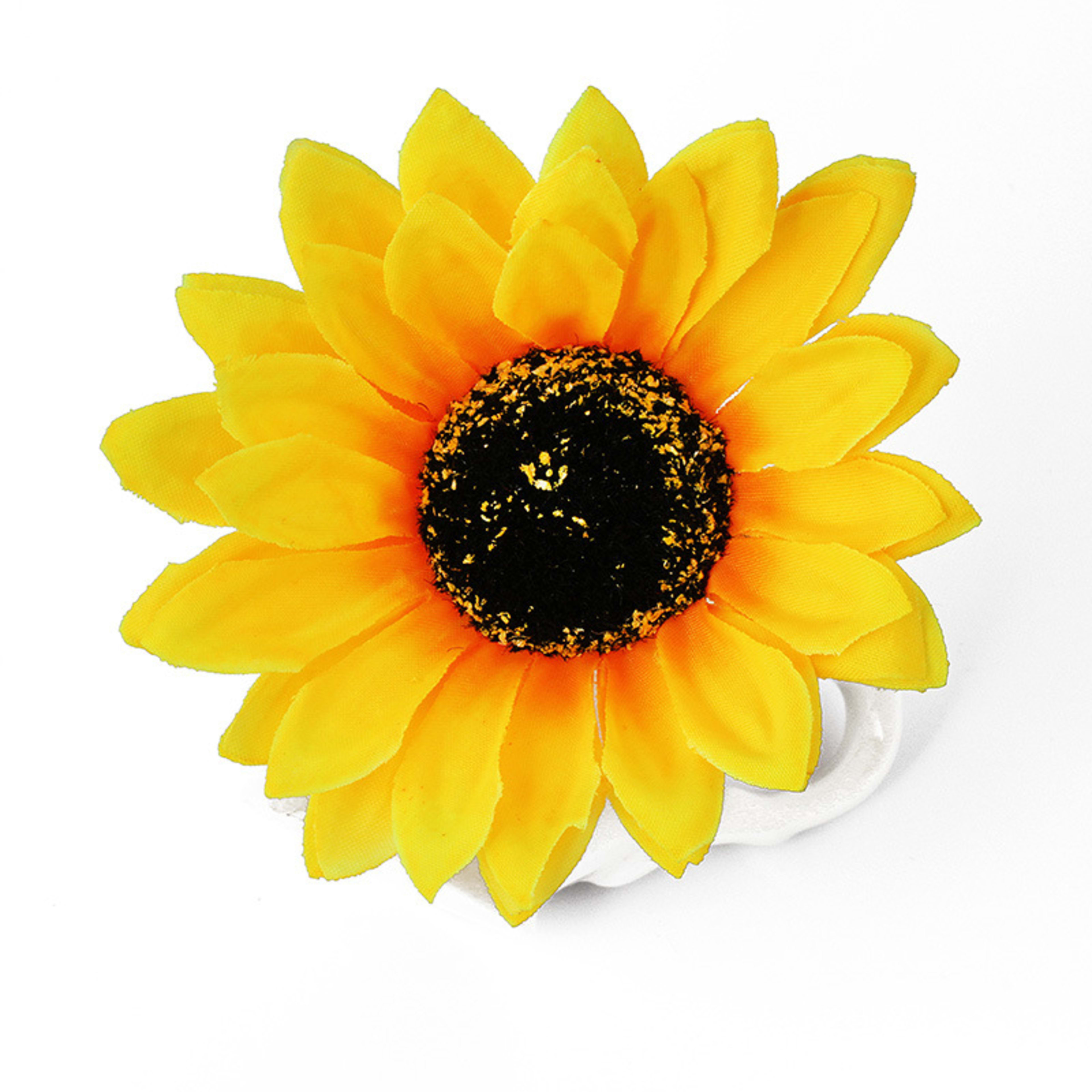 Fashion SUNFLOWER Barrettes Girls Seaside Vacation Photo Hair Accessories 5