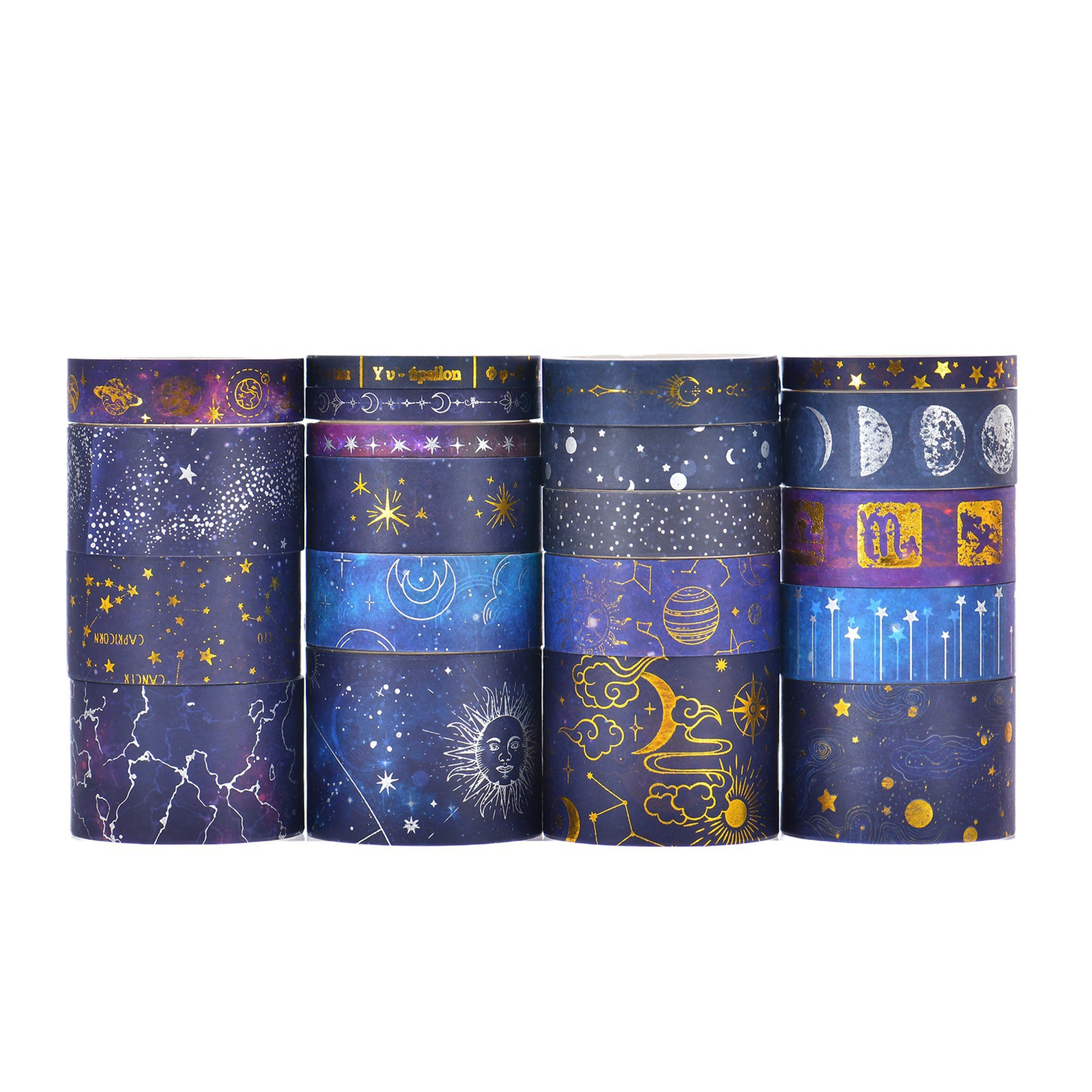 Vast Starry Sky And Paper Adhesive Tape Decorative Sticker 5