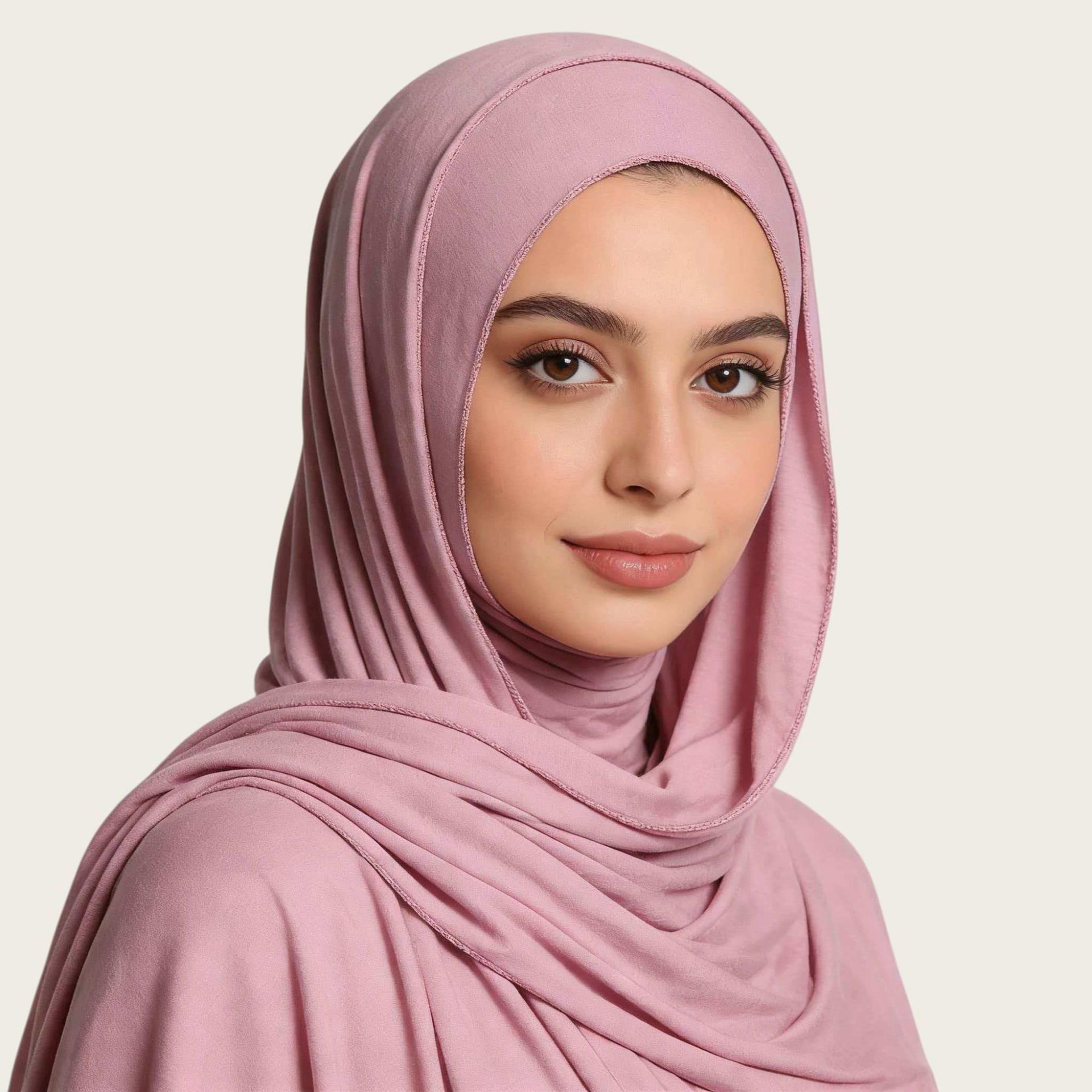 Mercerized Cotton Trendy Versatile Scarf Solid-color Long Scarf 25