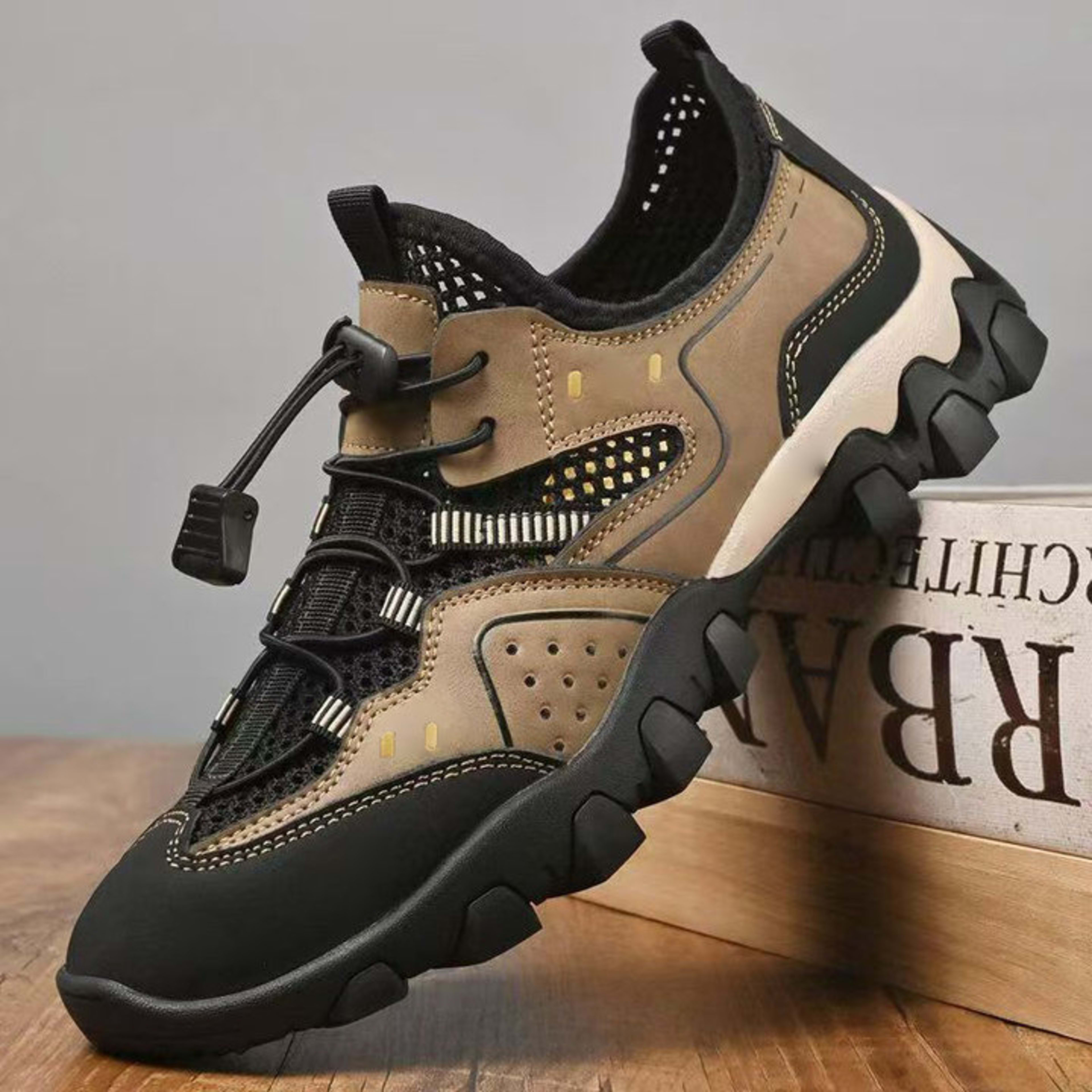 Mens Summer Casual Mesh Hiking Shoes 4