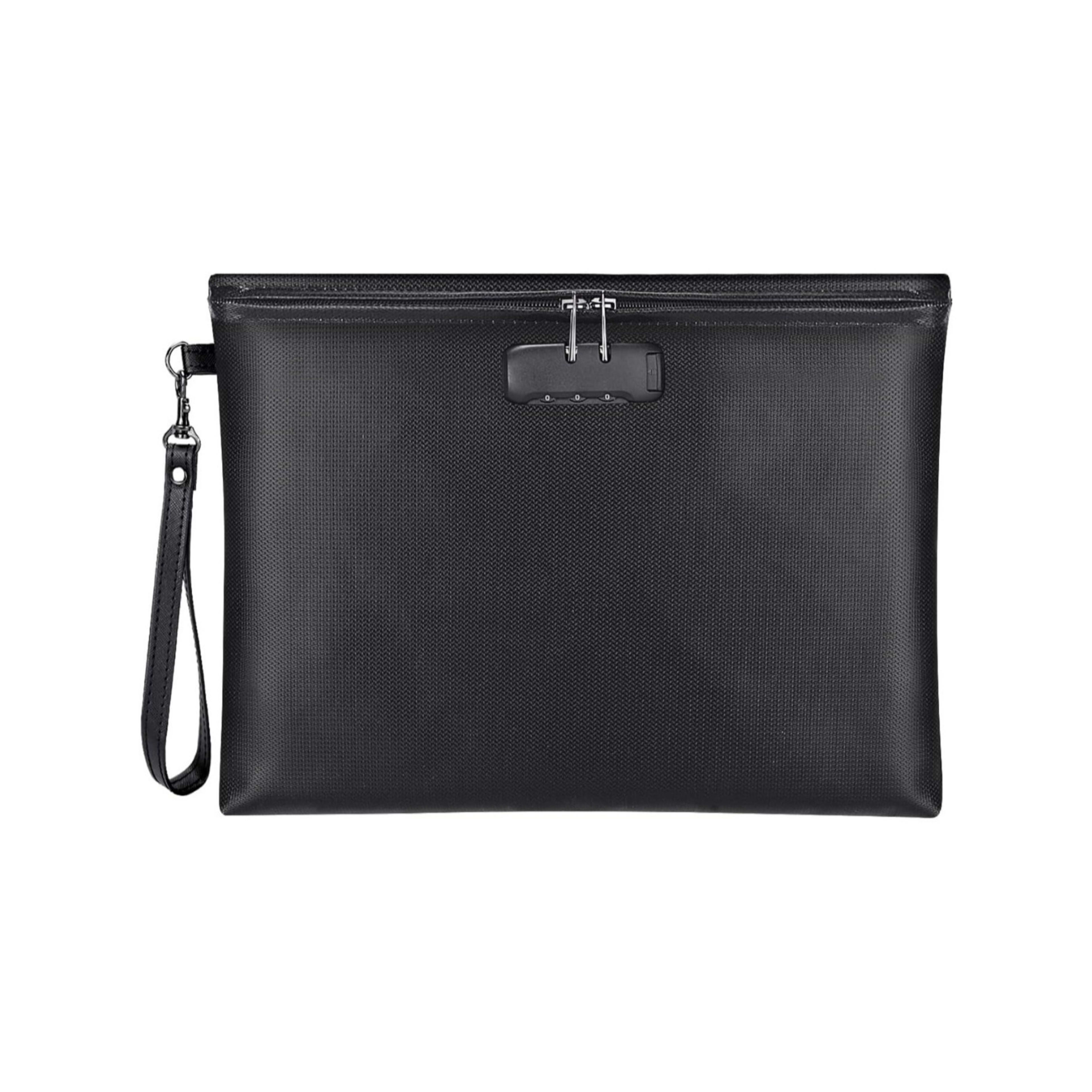 Zippered File Bag Liquid Silicone Fire Protection Data File Buggy Bag 4