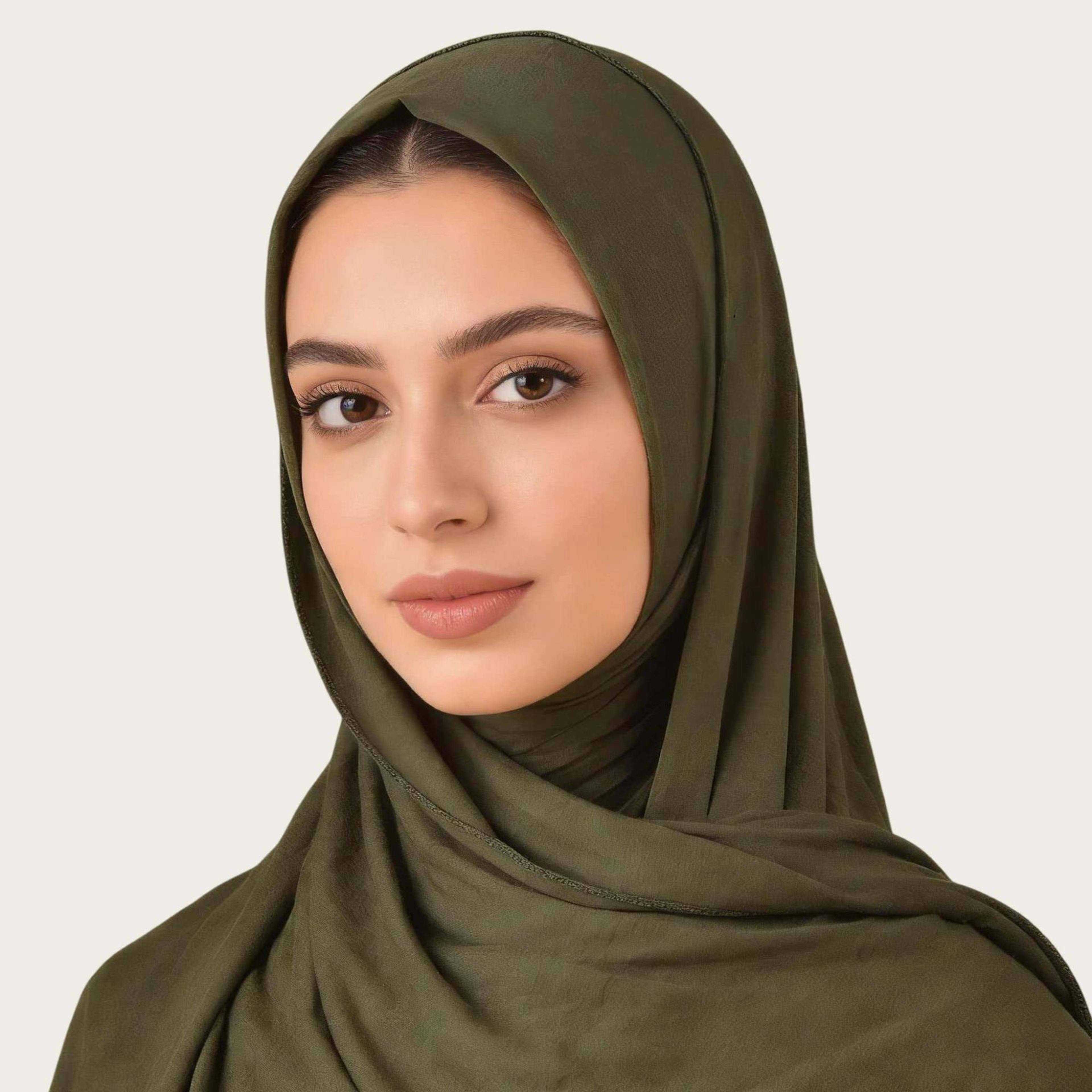 Mercerized Cotton Trendy Versatile Scarf Solid-color Long Scarf 10