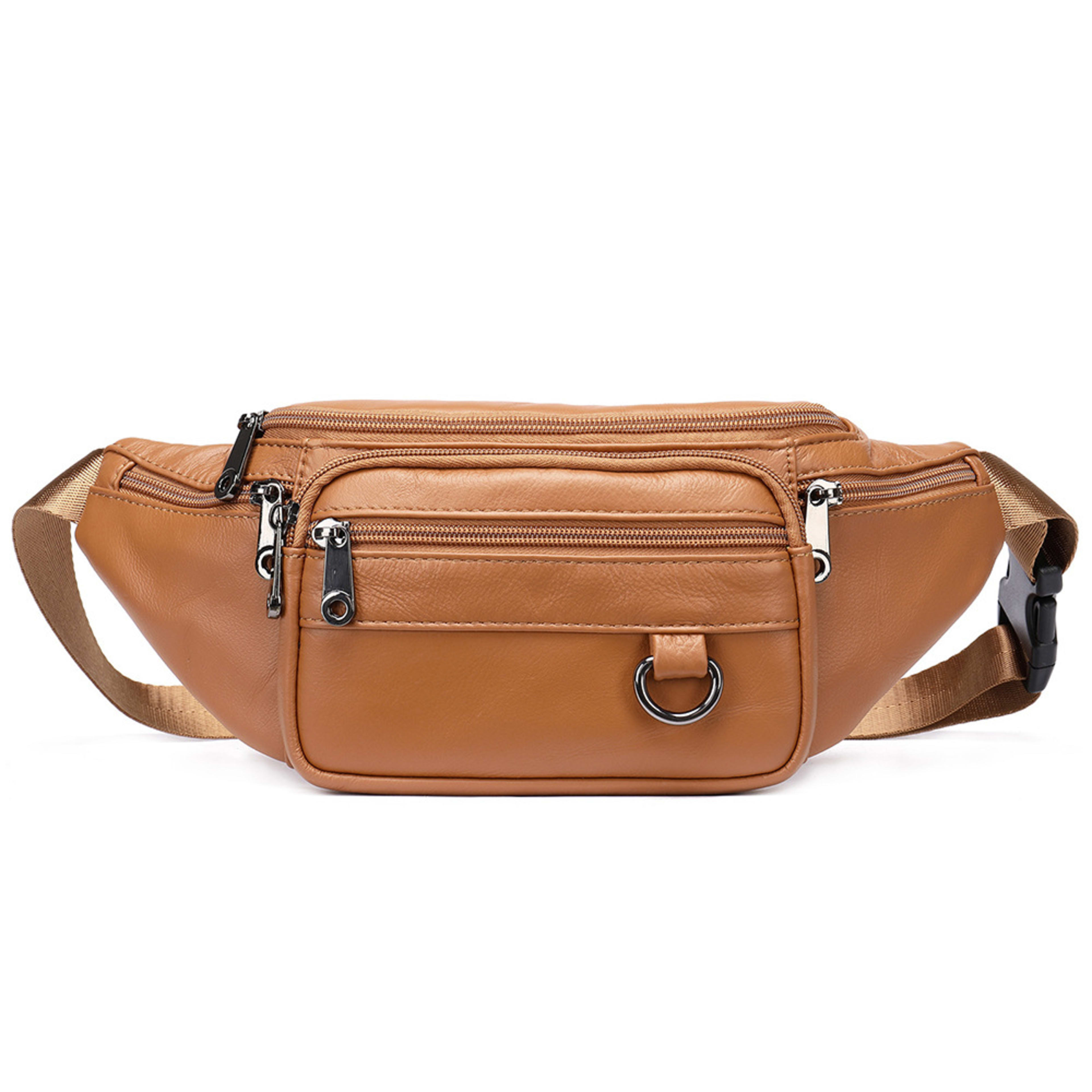 Multifunctional Mens ShoulderCrossbody Waist Bag 15