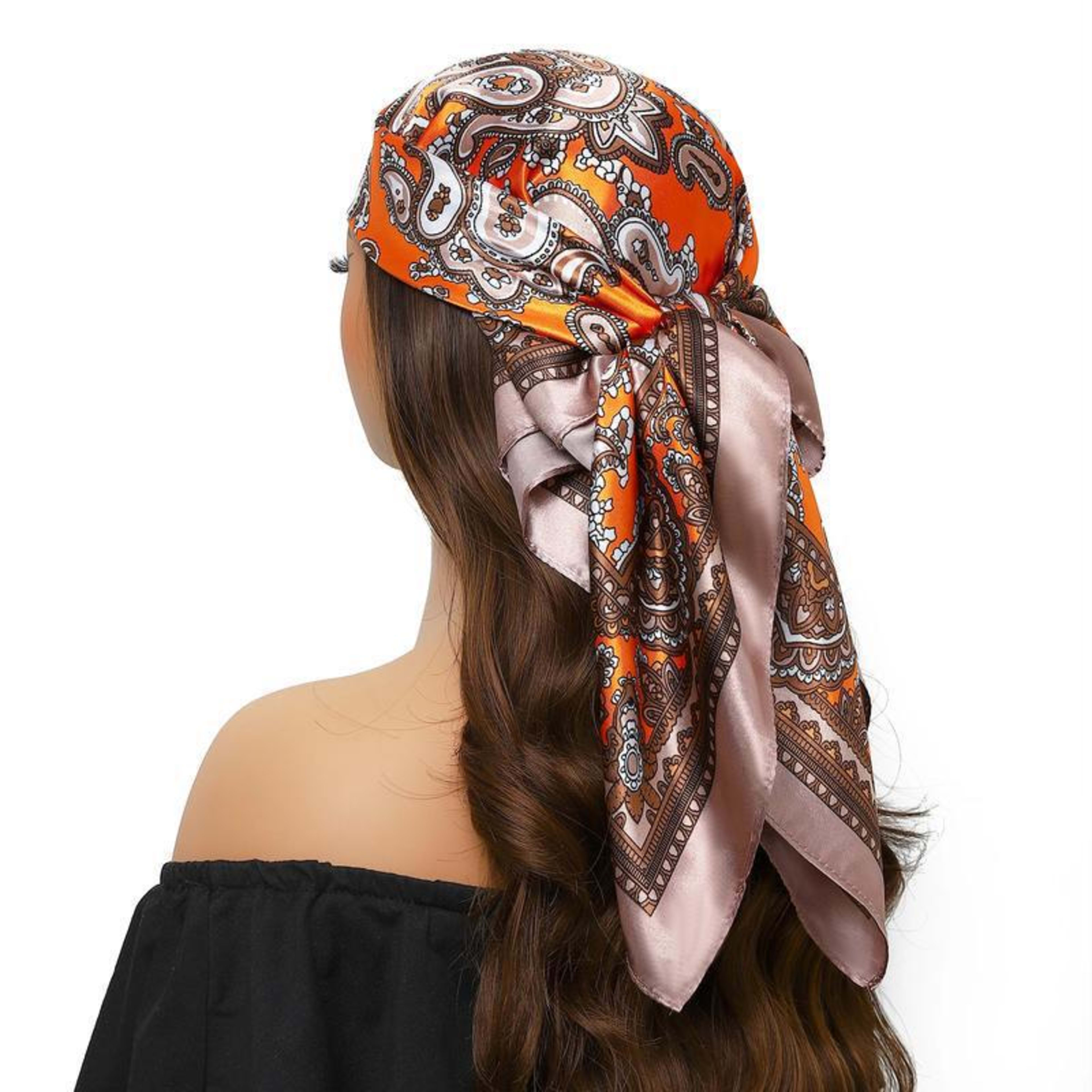 Women's Creative Printed All-Match Shawl Headscarf 55