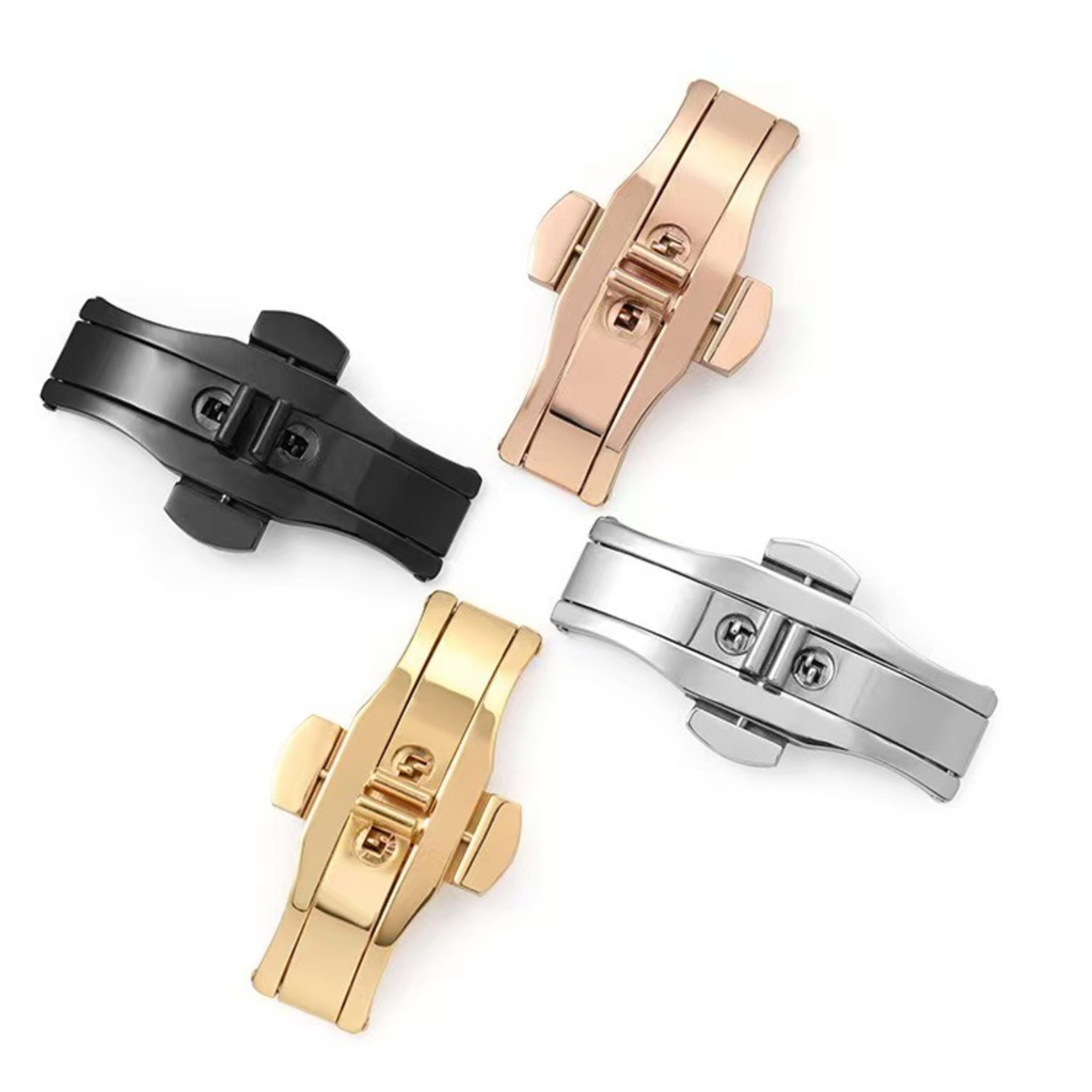 Butterfly Clasp Watch-buttom Stainless Steel Strip 7