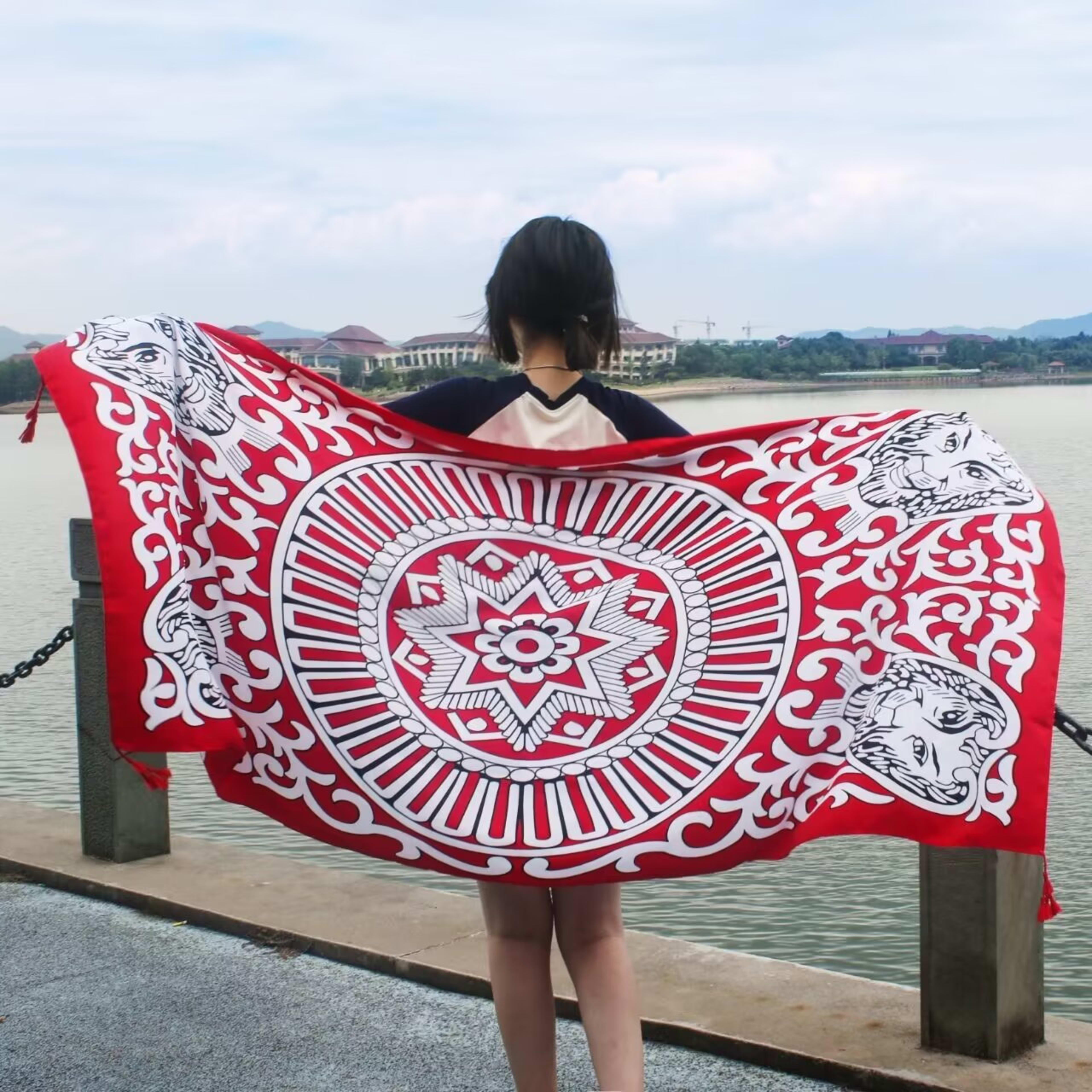 Ethnic-style Dual-use Beach Towel New Arrival 74