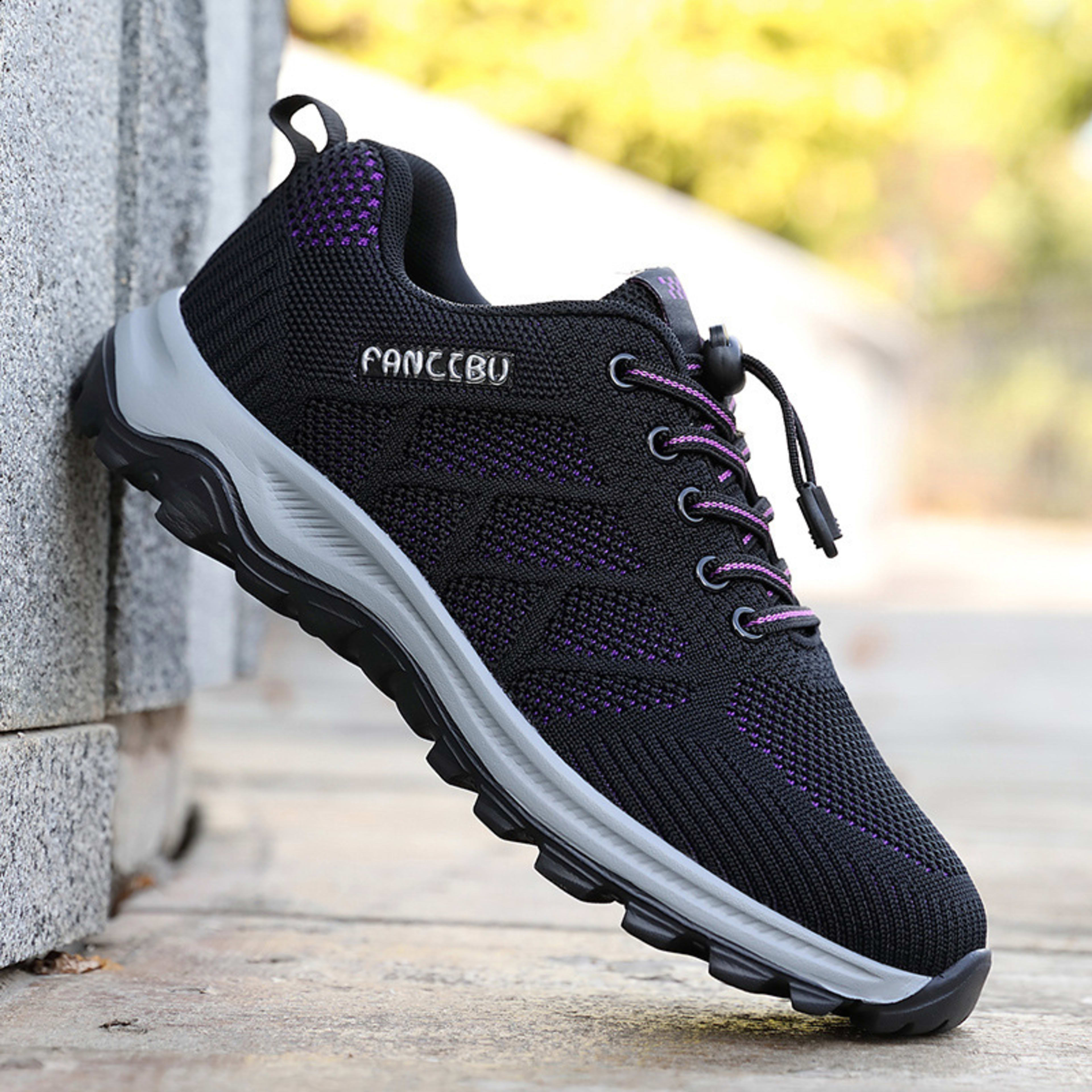 Men's And Women's Wear-resistant Widened Walking Soft Sole Shoes 7