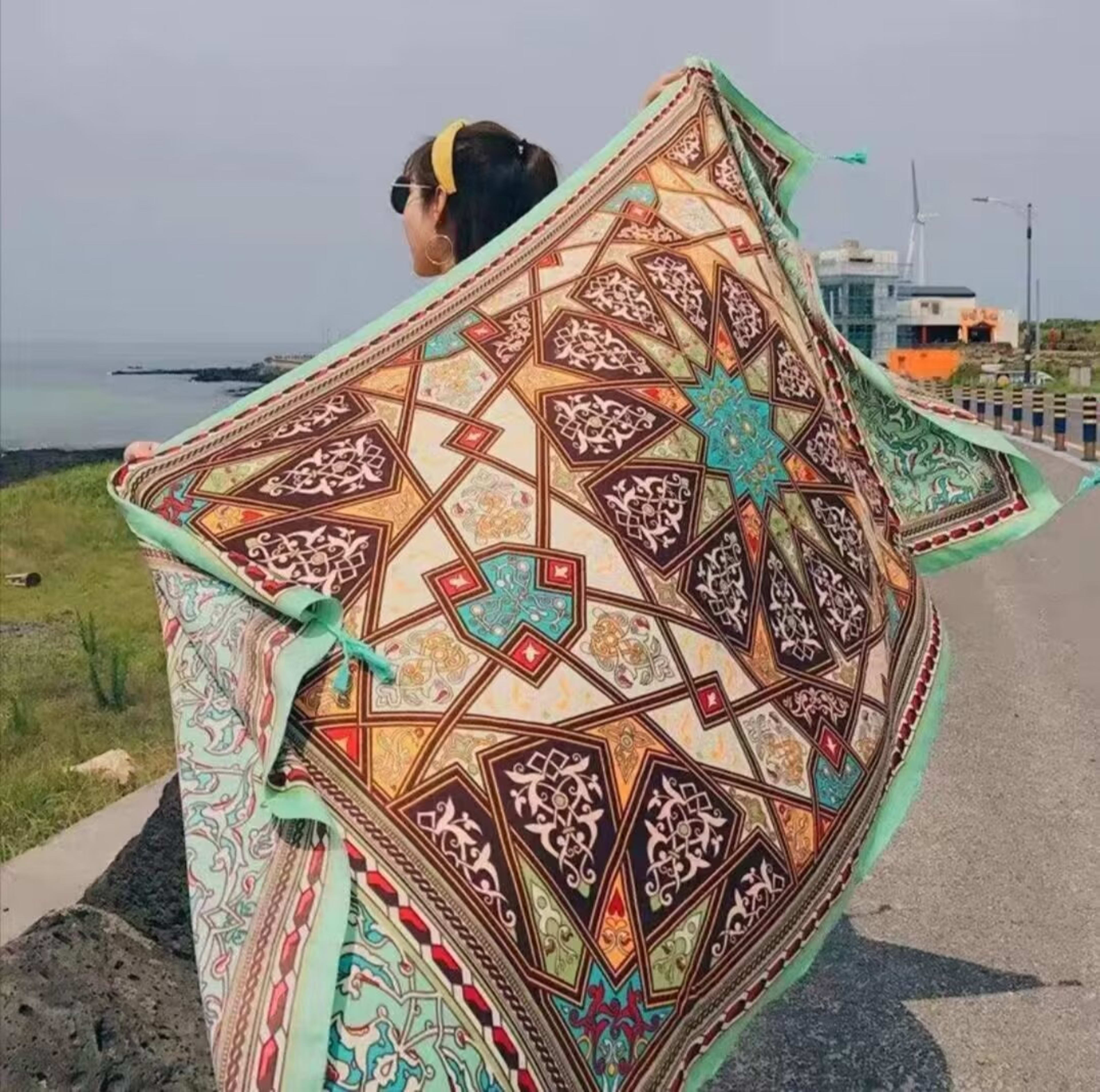 Ethnic-style Dual-use Beach Towel New Arrival 32