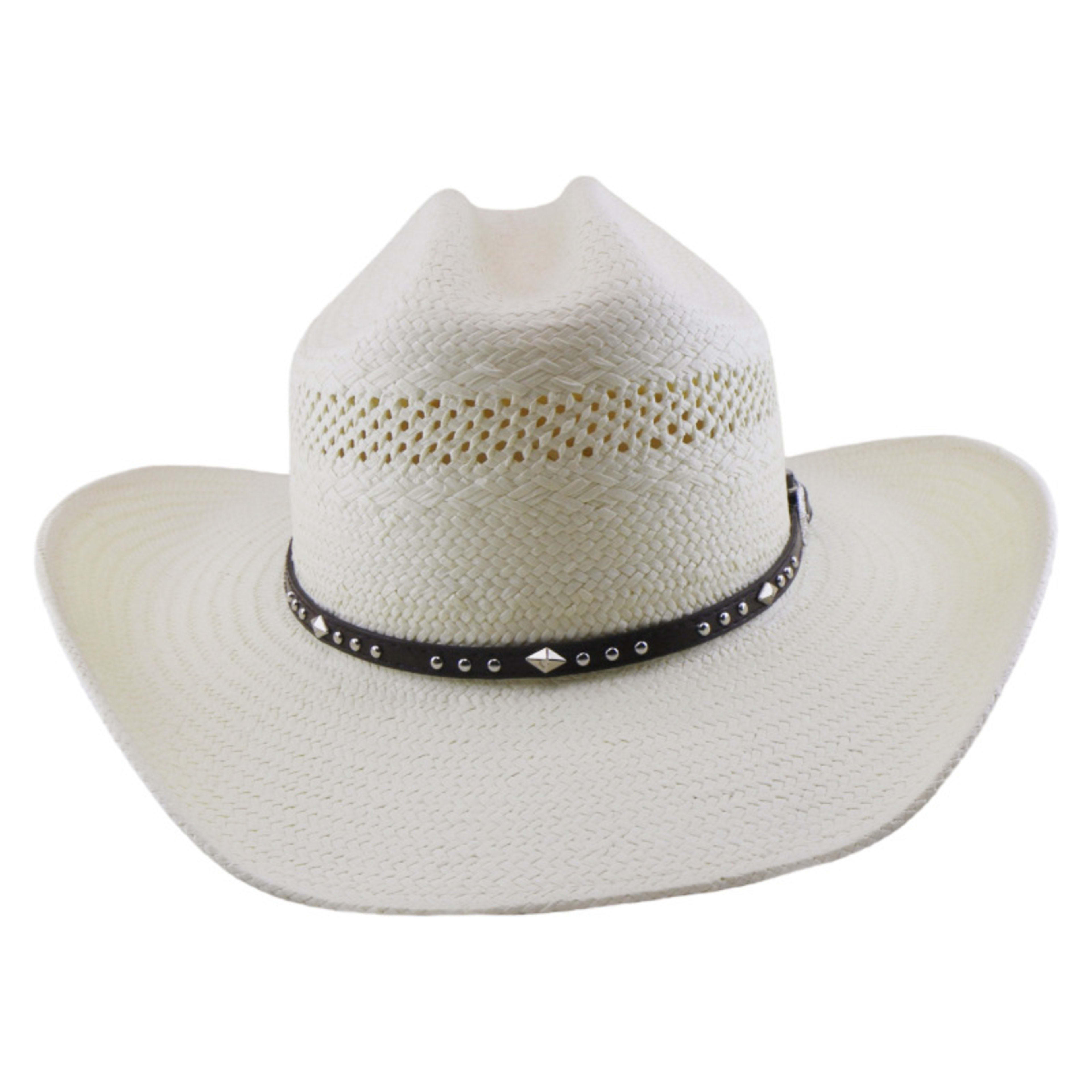 Knights Cap Cowboy Hat Five-point Straw-brimmed Cowboy Hat 3