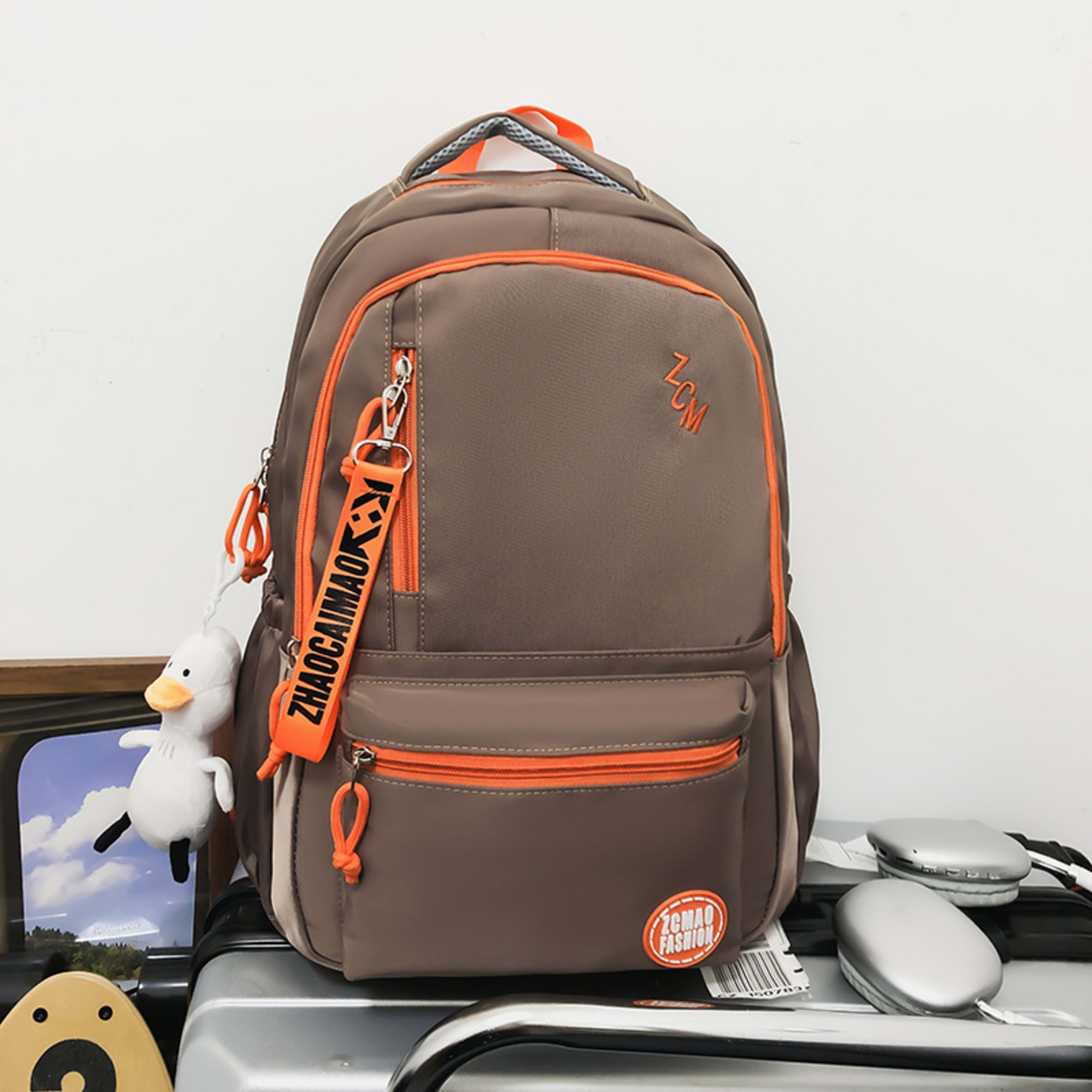 College Student Travel Junior High School Student Large Capacity Computer Backpack 7
