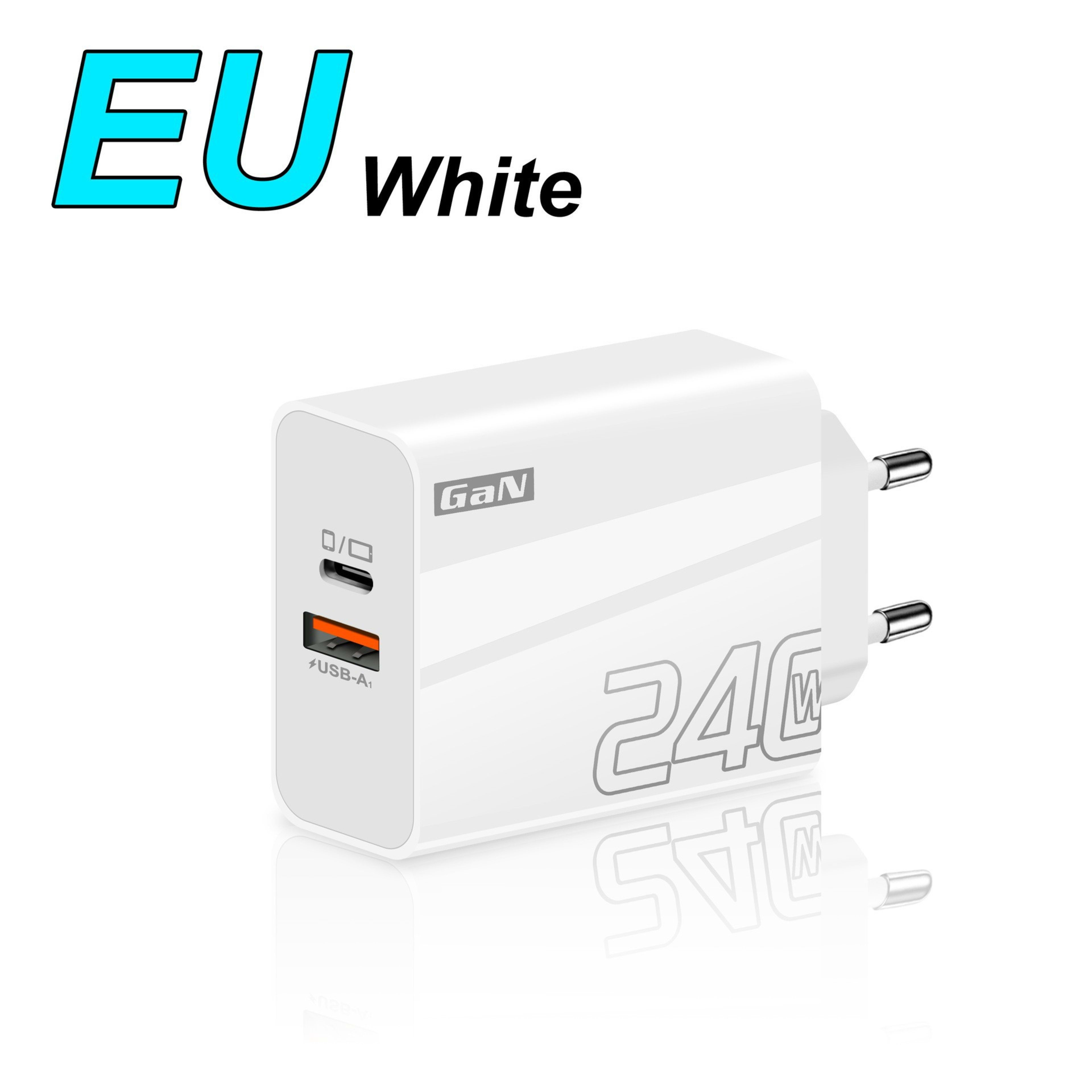 240W Multi-port Fast-charging Adapter For Smartphones 3