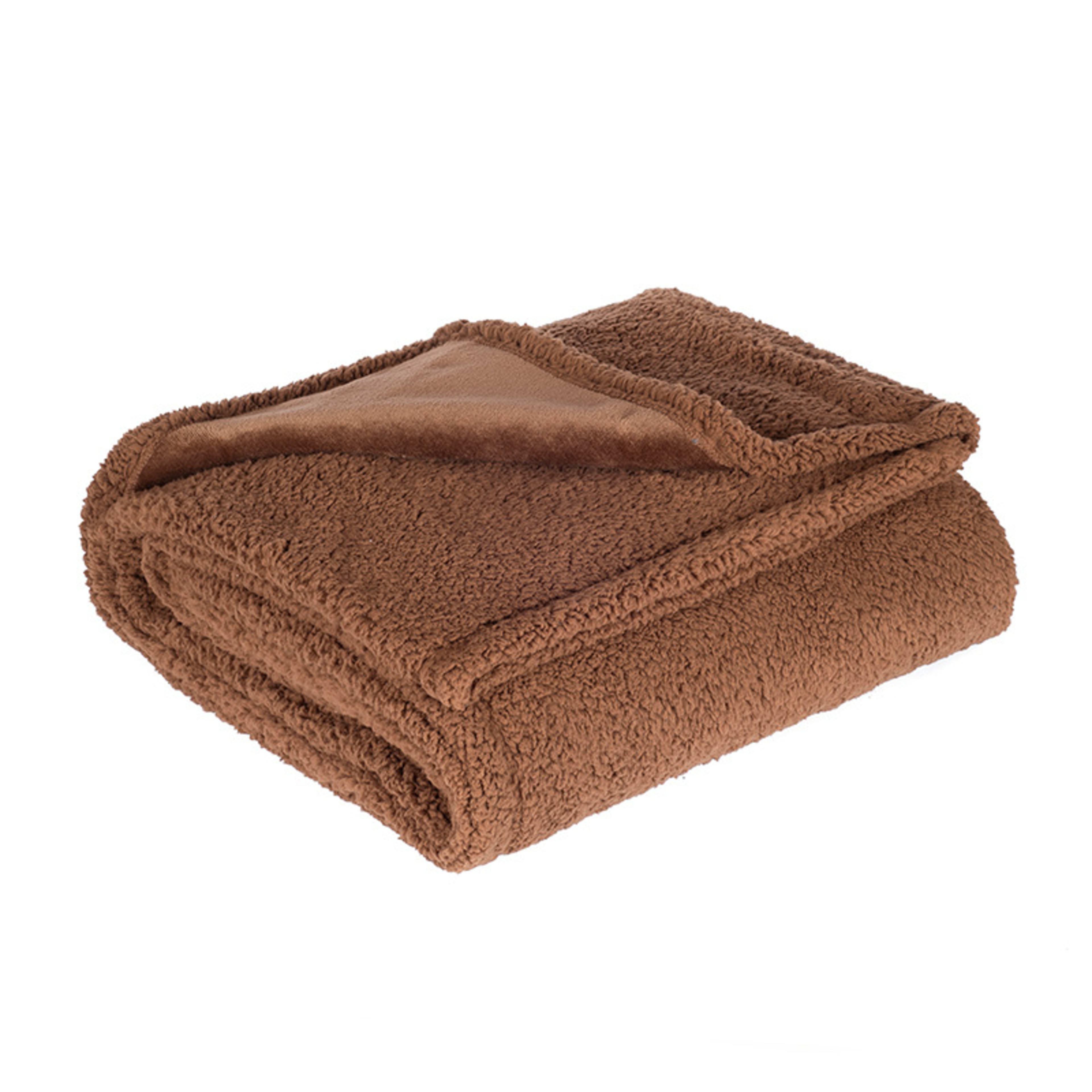 Flannel Coral Fleece Waterproof Blanket 2