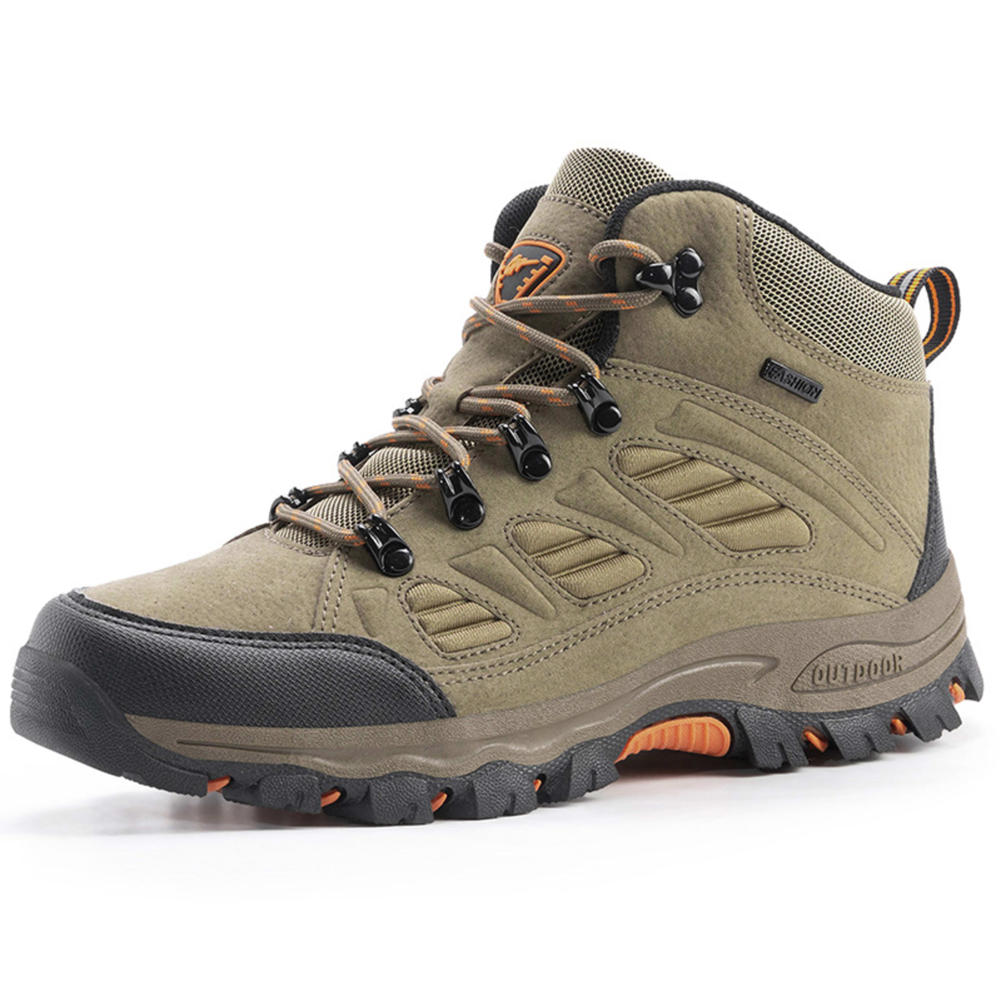 Couple's High-top Breathable Waterproof Non-slip Camping Leisure Mountaineering Shoes 9