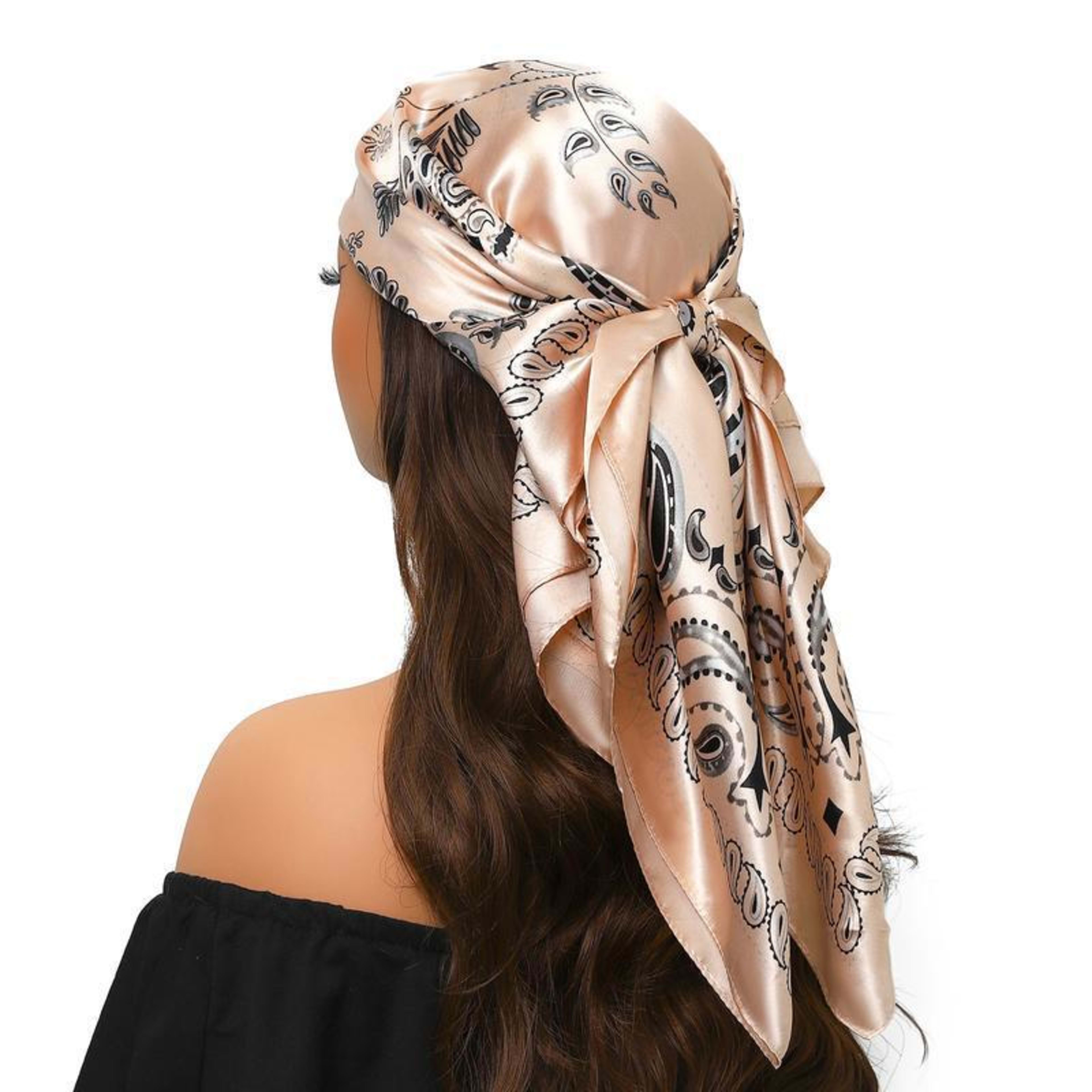 Women's Creative Printed All-Match Shawl Headscarf 32
