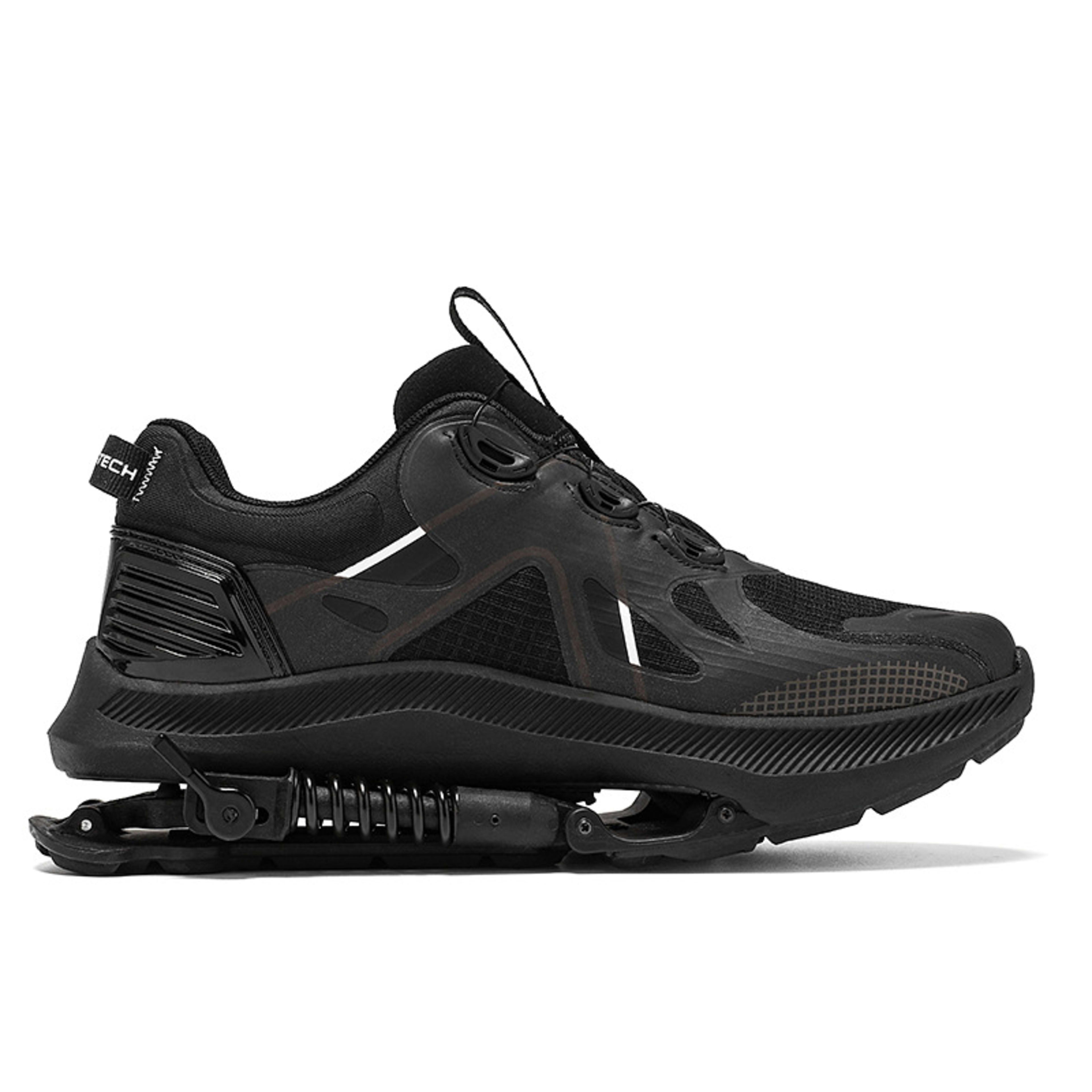 Black Tech Running Shoes Power Mechanical Running Shoes Marathon Running 11
