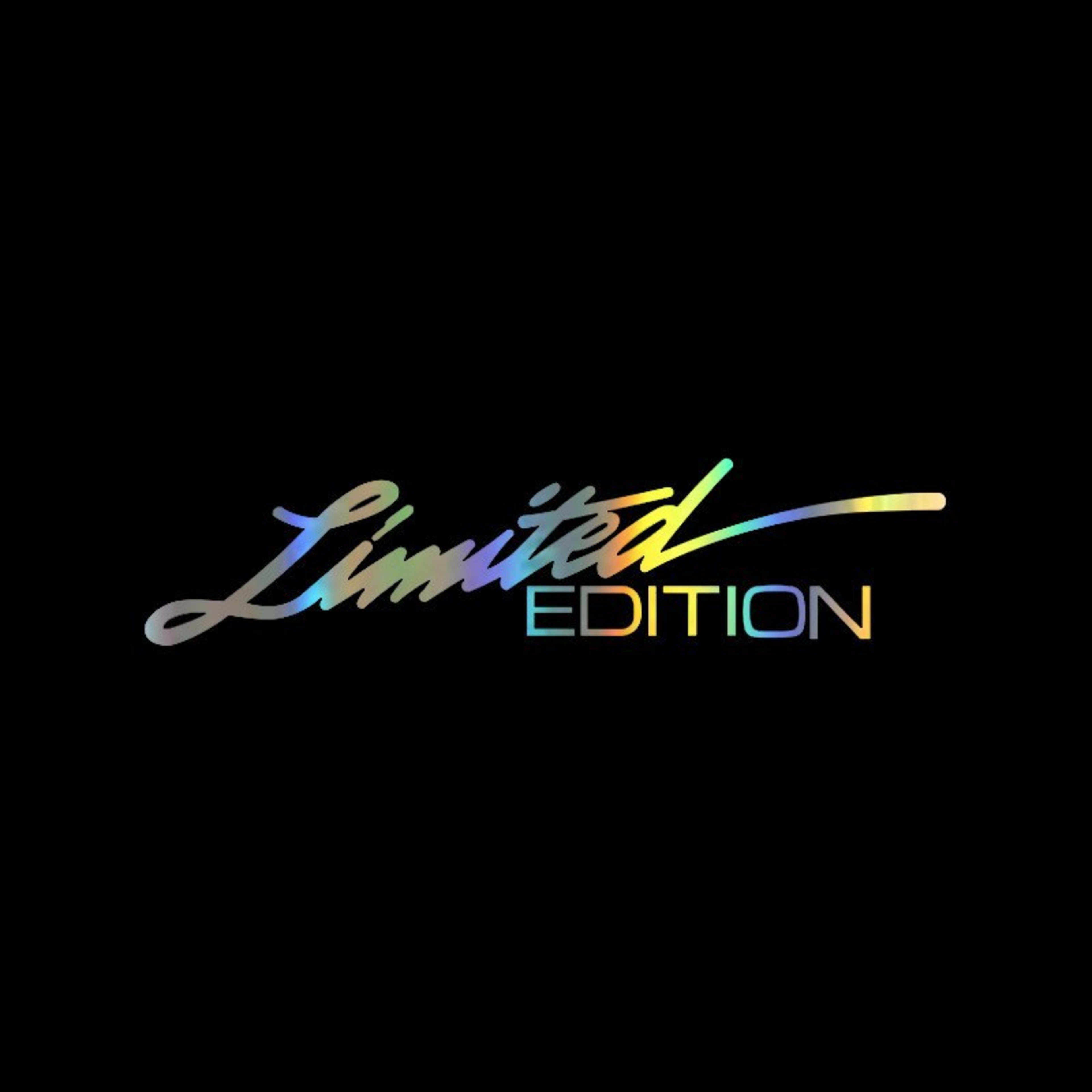 Laser Reflective Bumper Stickers LIMITED EDITION 4
