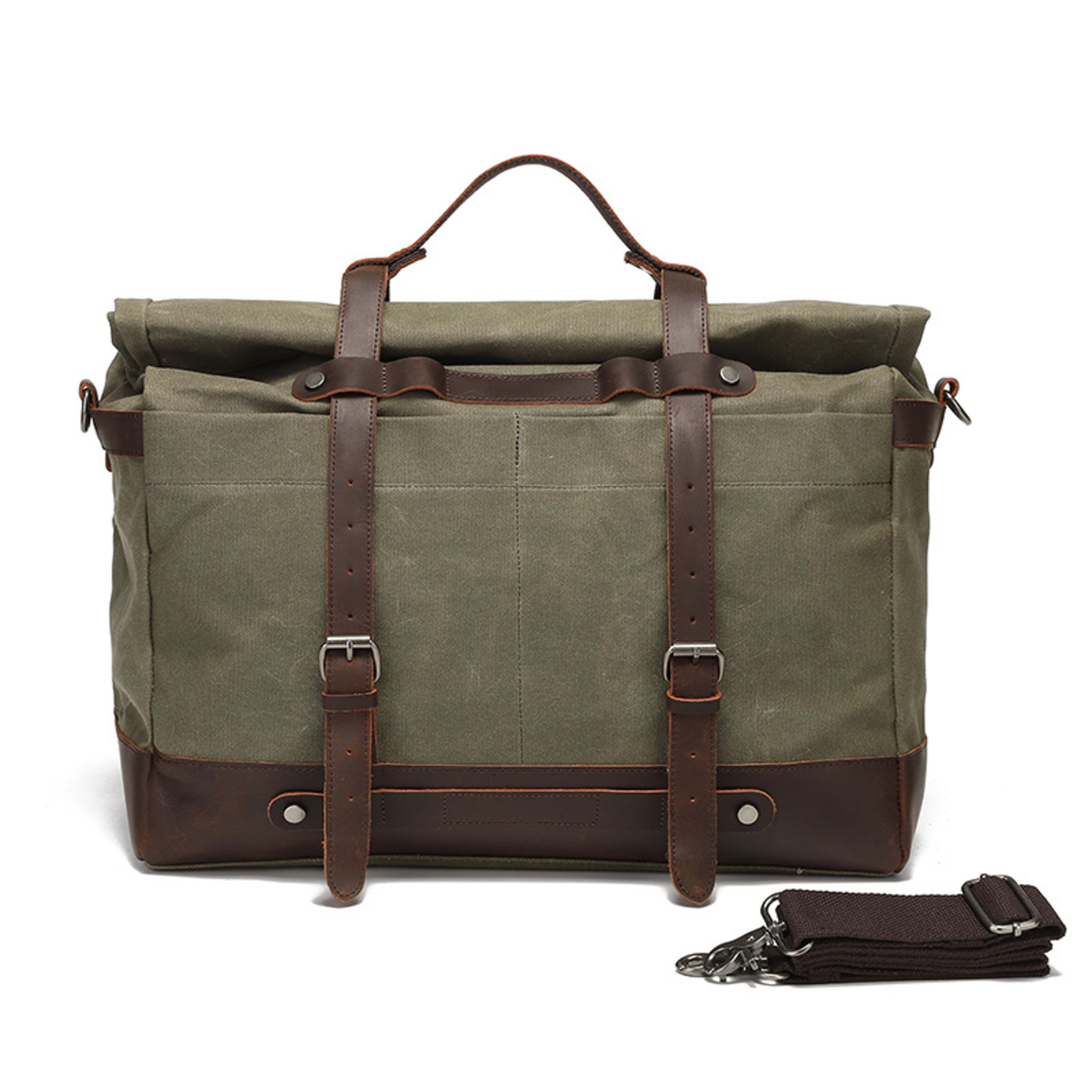 Canvas Shoulder Bag Casual Unisex Crossbody Bag 6