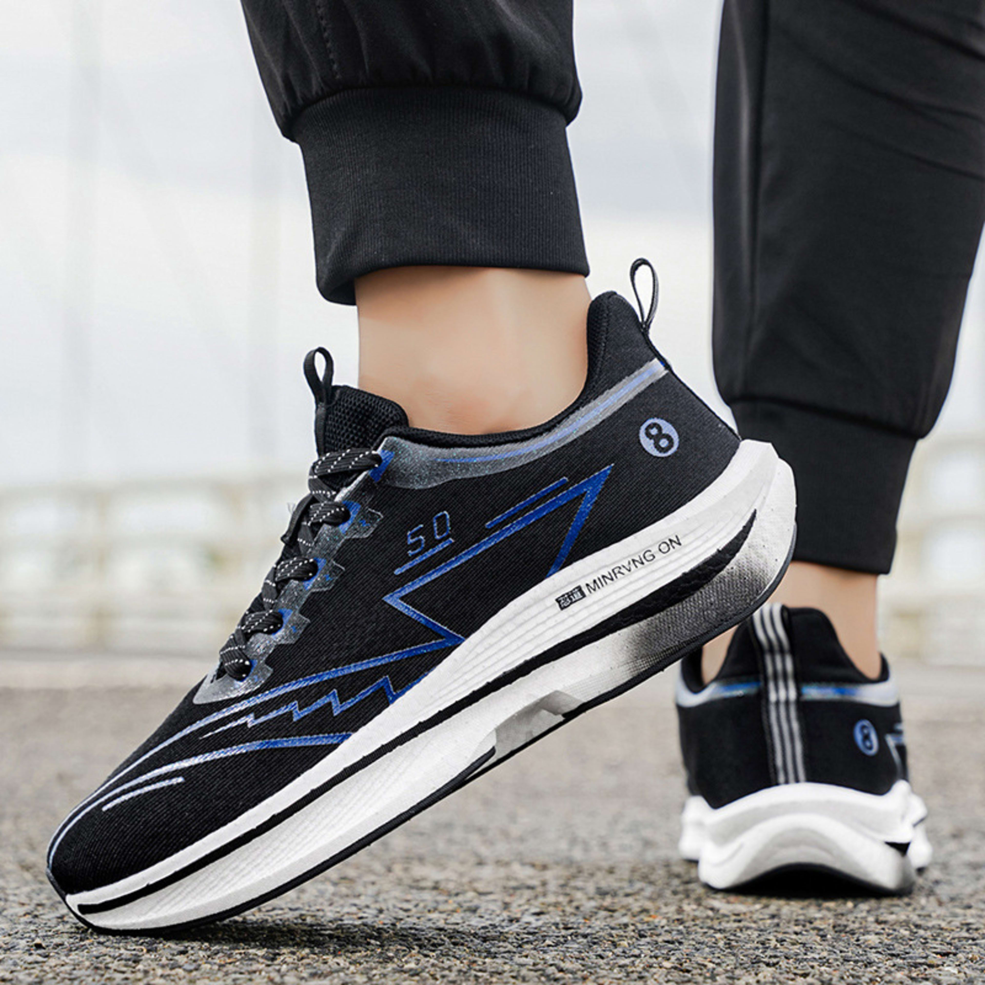 Youth And Children's Racing Sports Flying Electric 5c Running Shoes 8