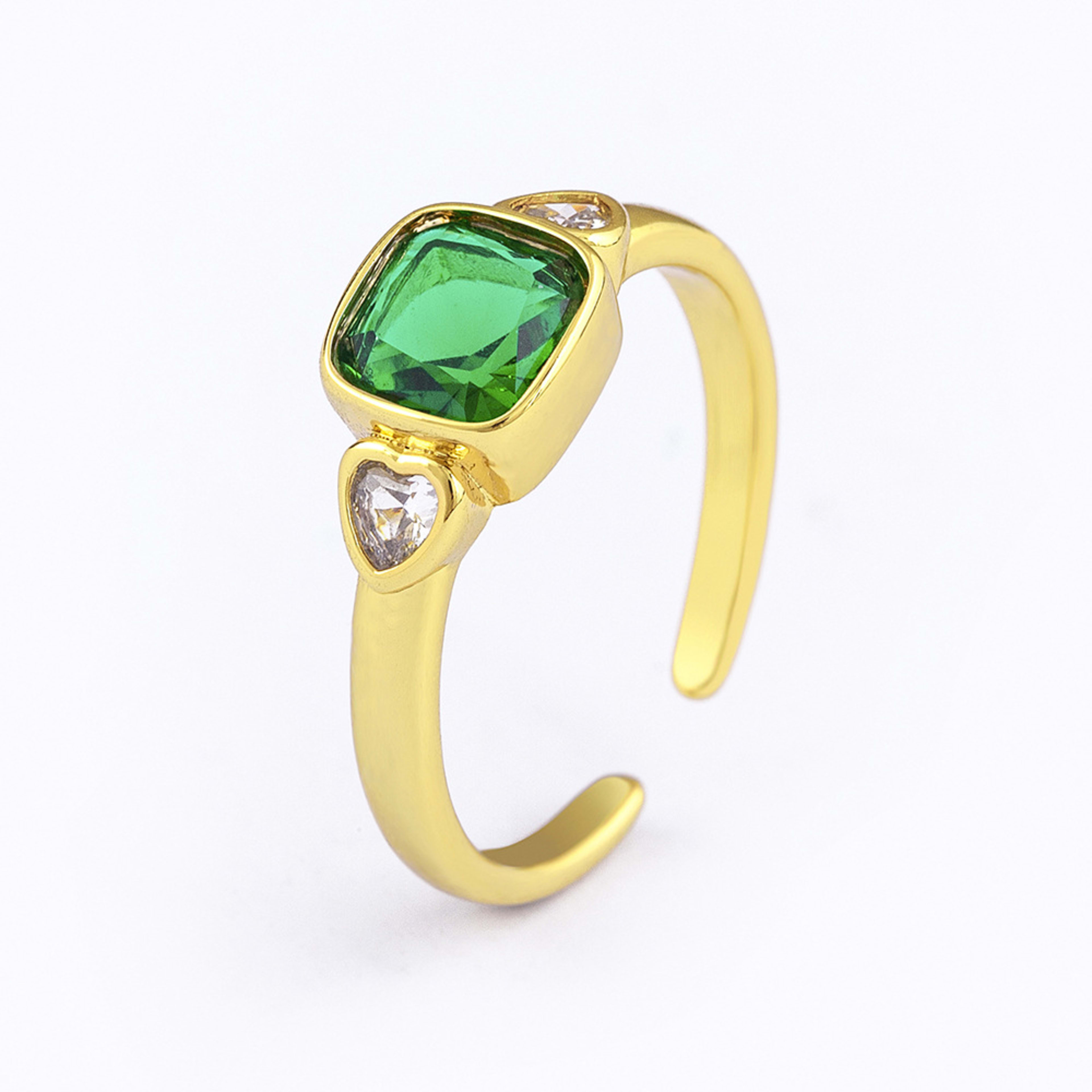 Elegant Micro-Pave Heart-Shaped Diamond Ring For Women 2