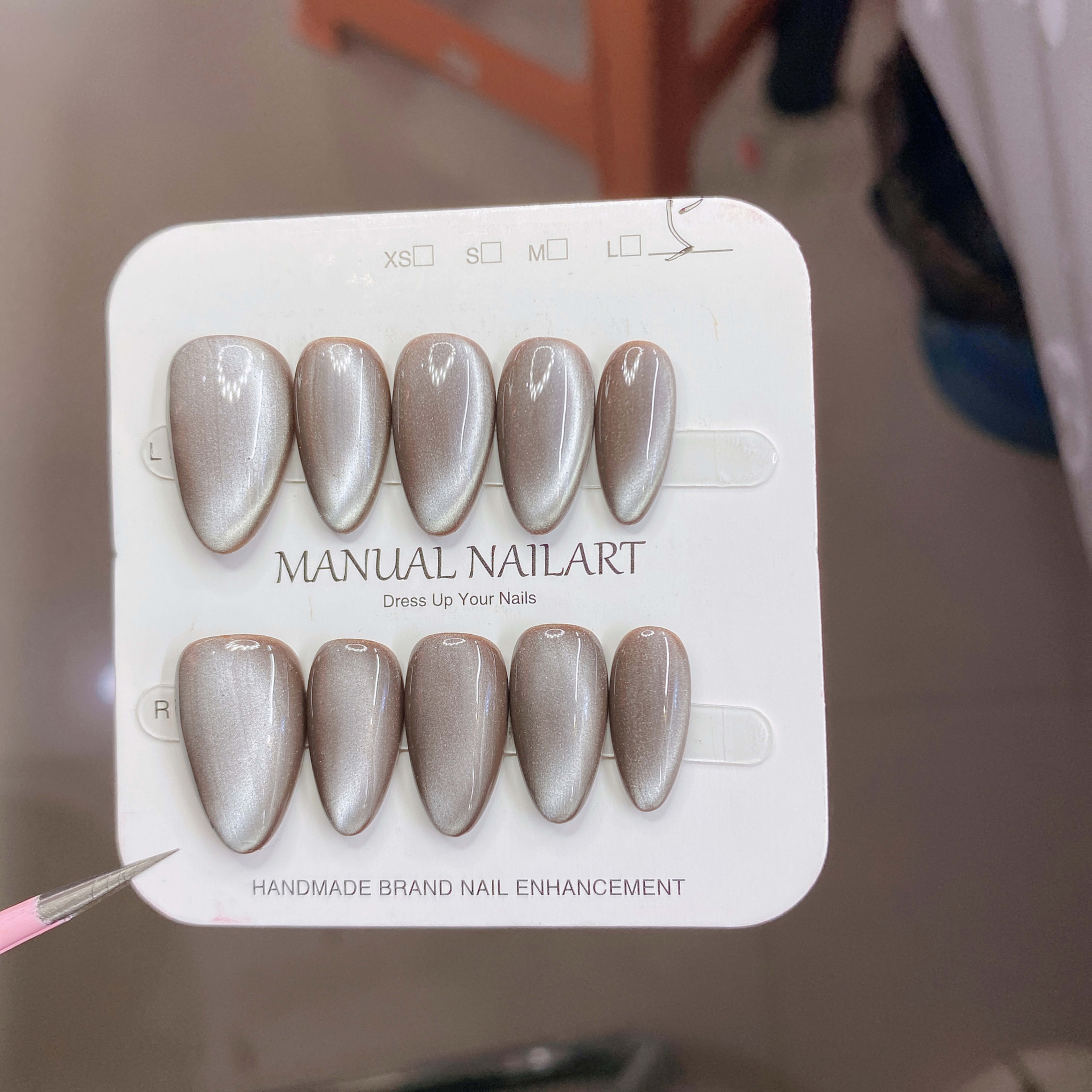 Hand-applied Gel Nail Art Tips For UVLED Curing 27