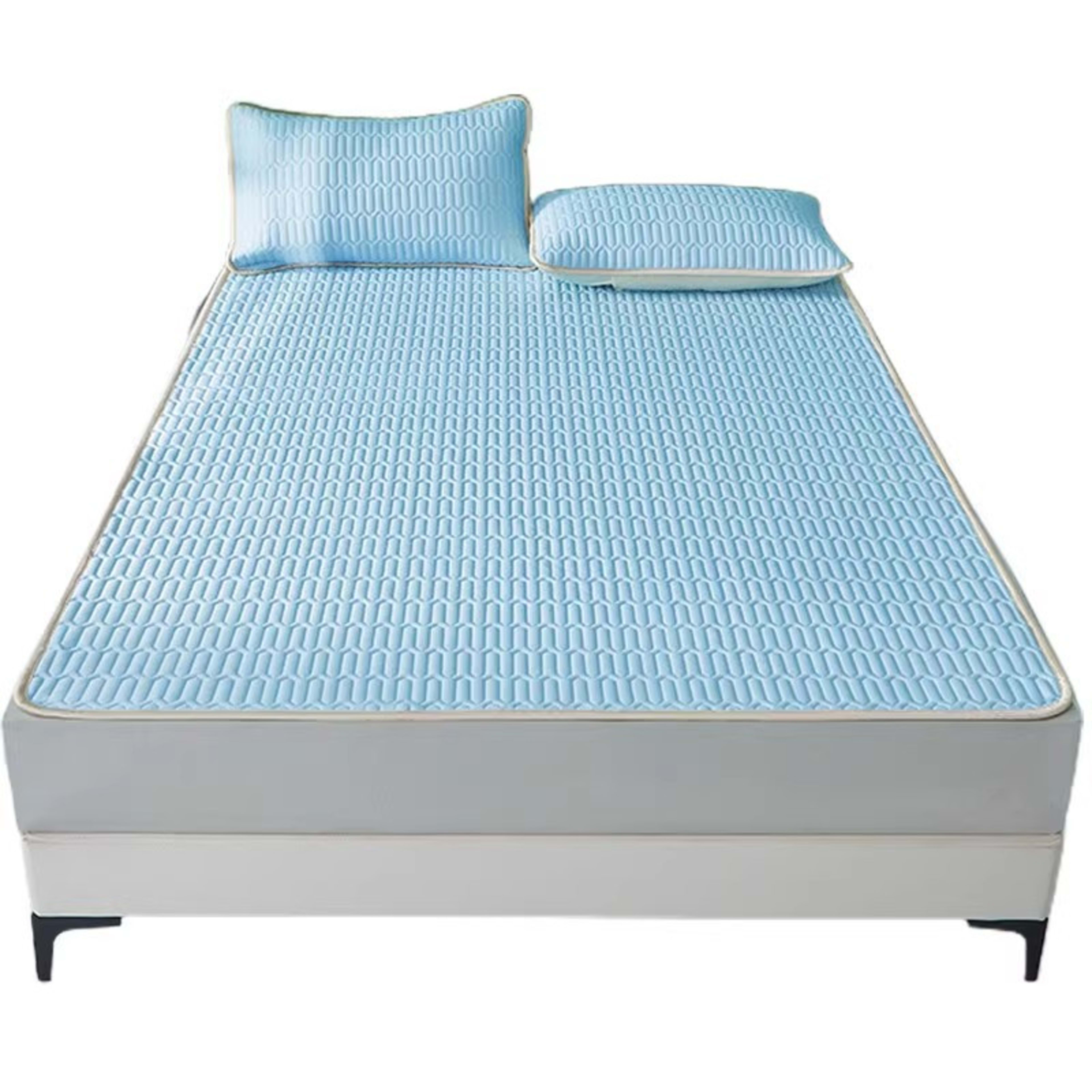 Summer Ice Silk Latex Cooling Mat Class A Baby Grade Three Piece Set 4