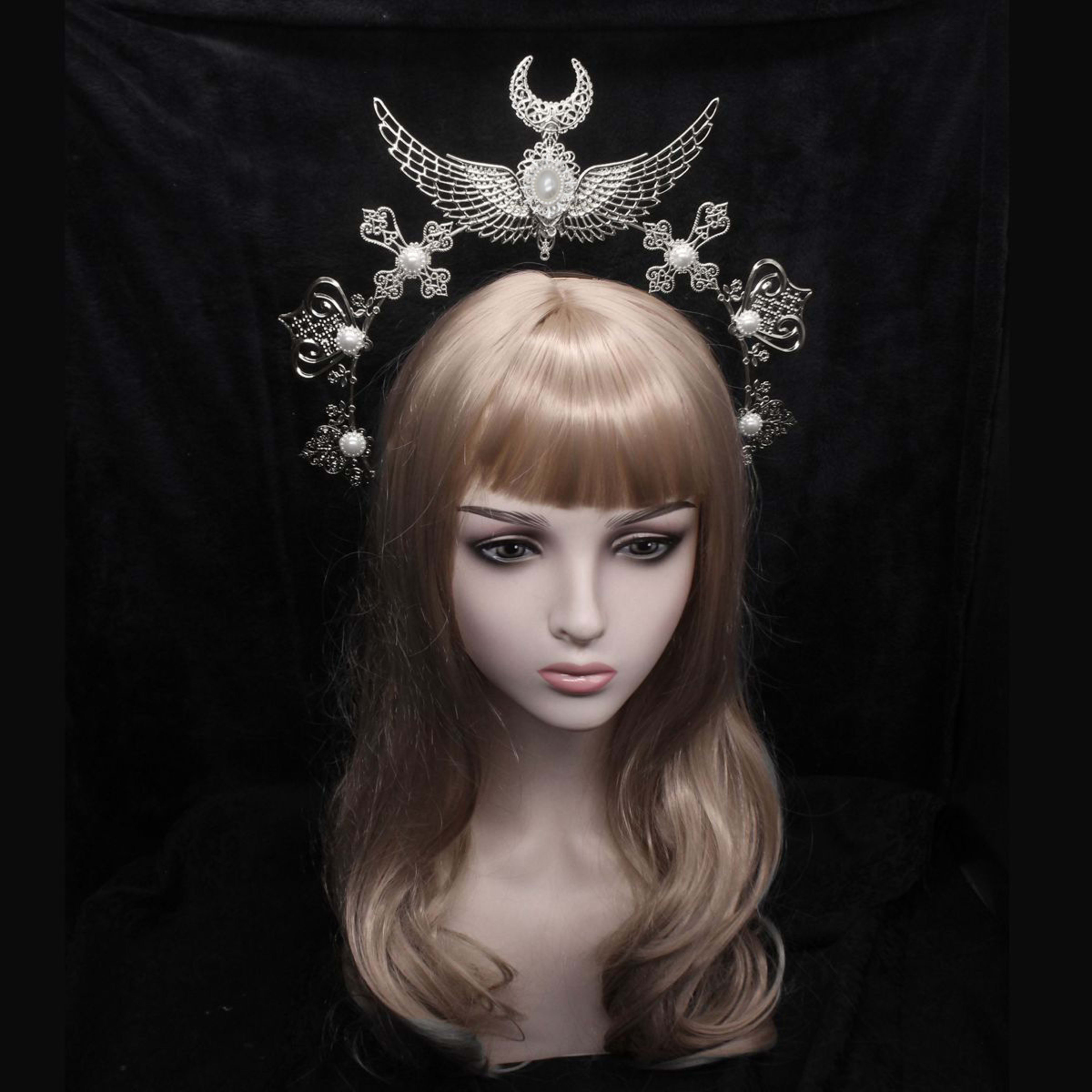 Handmade Sun Crown Accessory Kit Lolita Crown Supplies 4