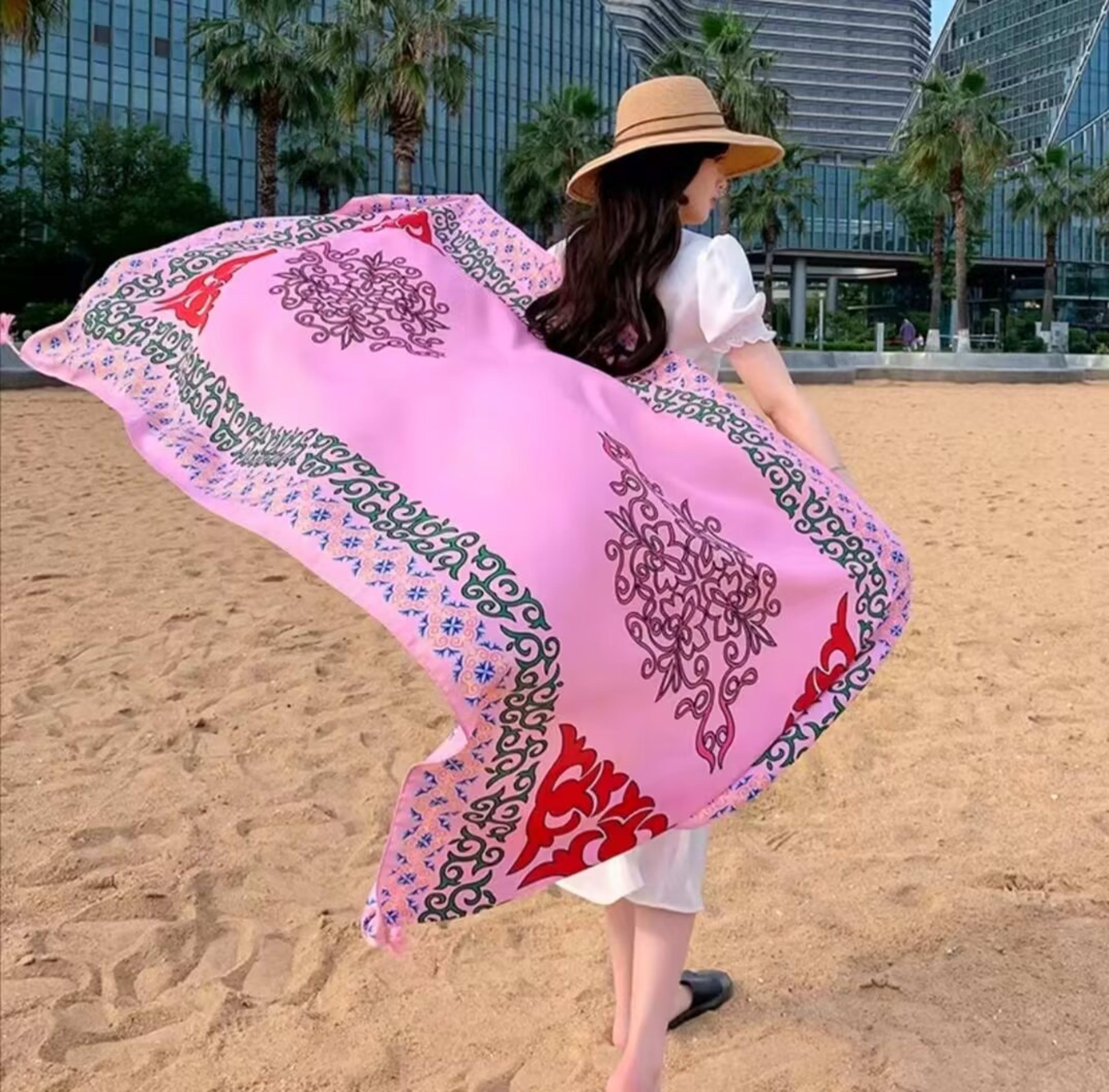 Ethnic-style Dual-use Beach Towel New Arrival 44