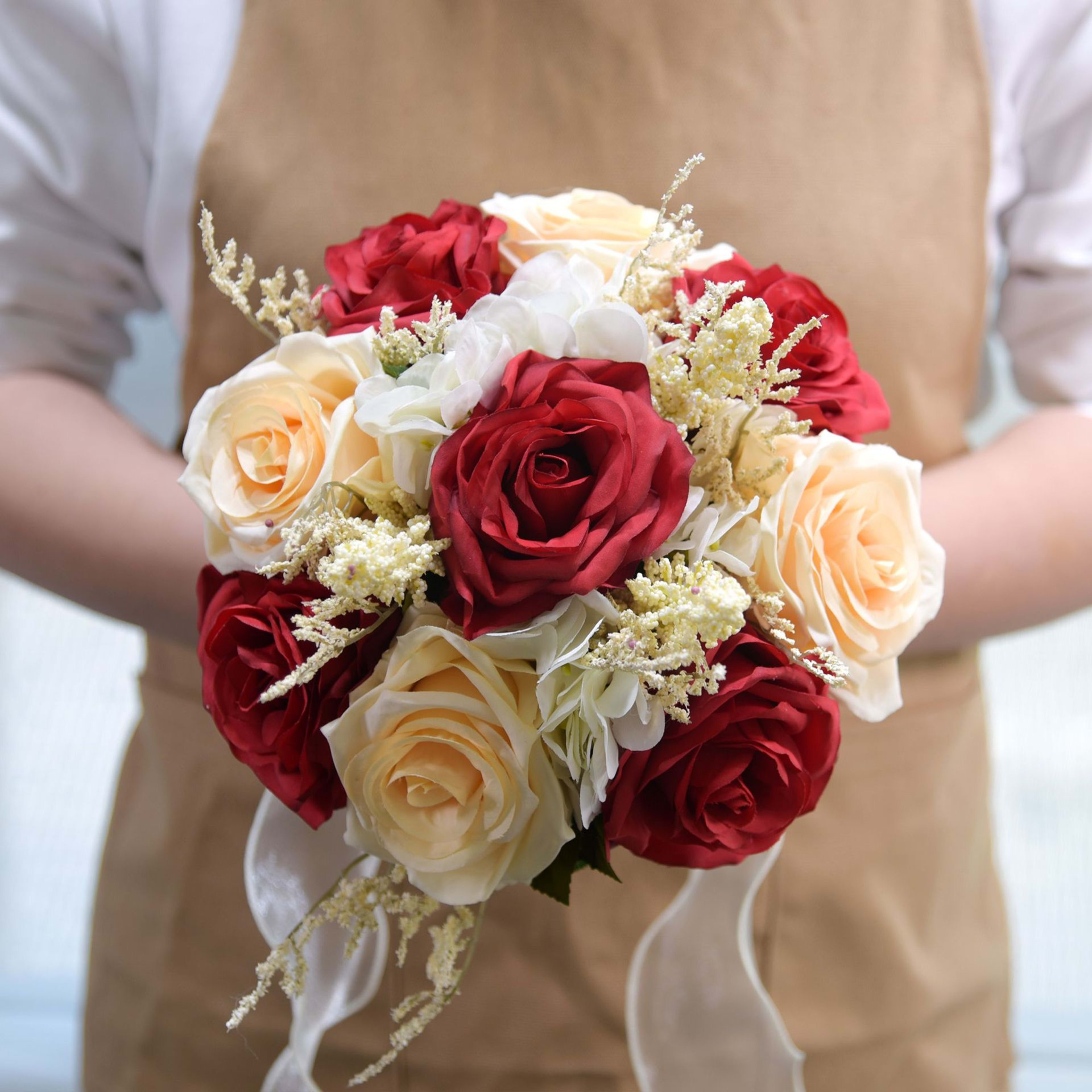 Simulation Outdoor Series Hand Bouquet Photography Props Bride Wedding Supplies 11