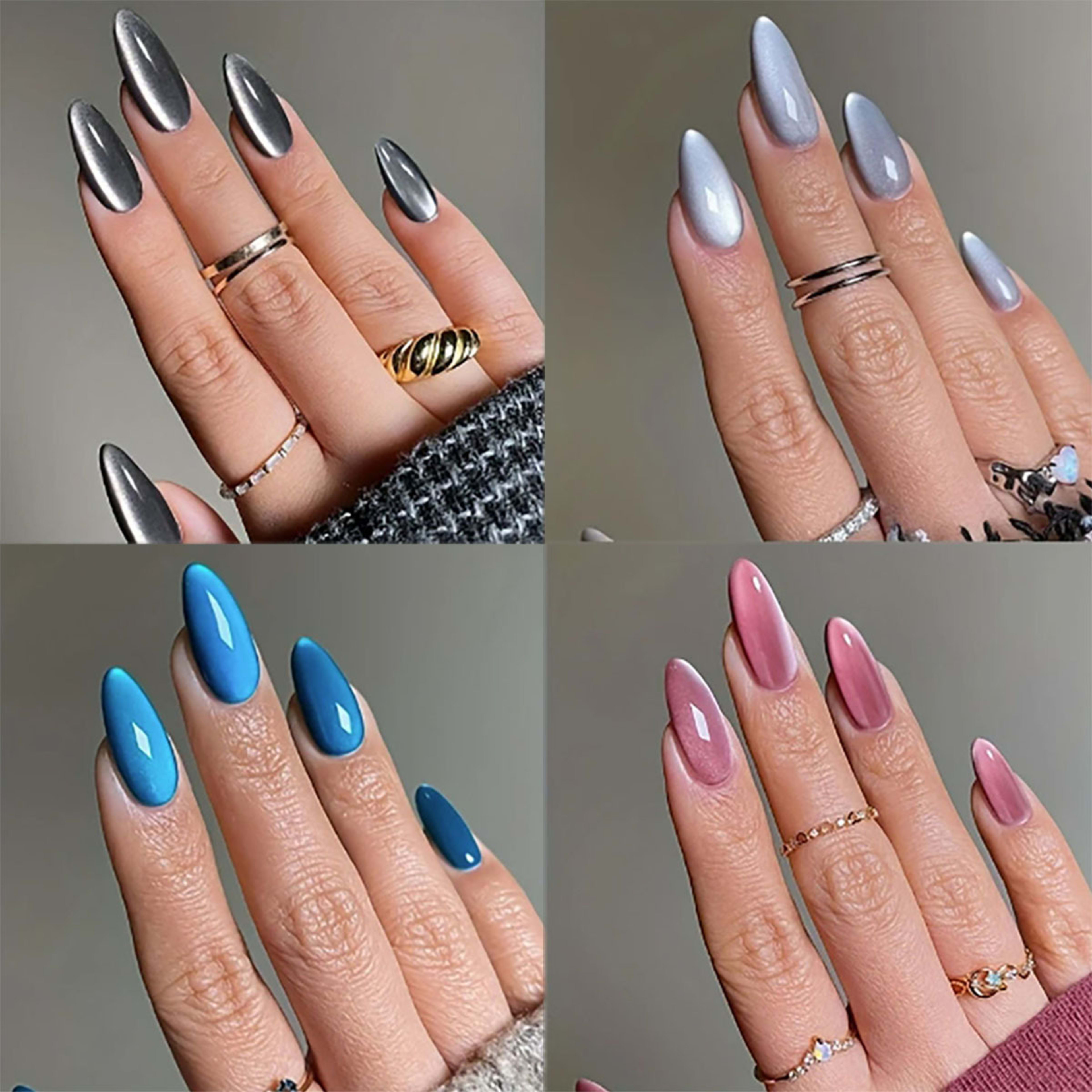 Nail Art Nail Patch Finished Removable Wearable Nail Art 5