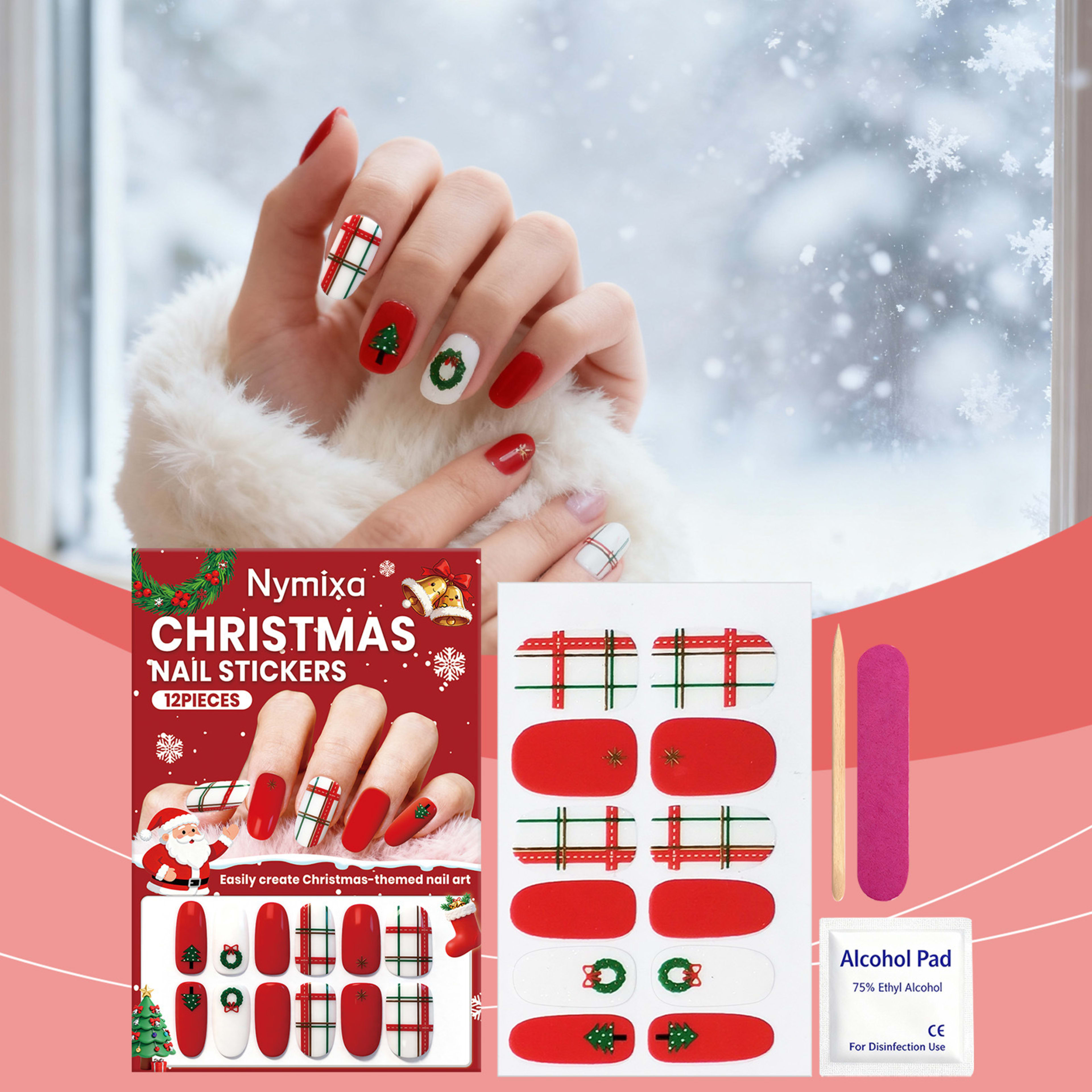 Soft Gel Nail Sticker Set 4