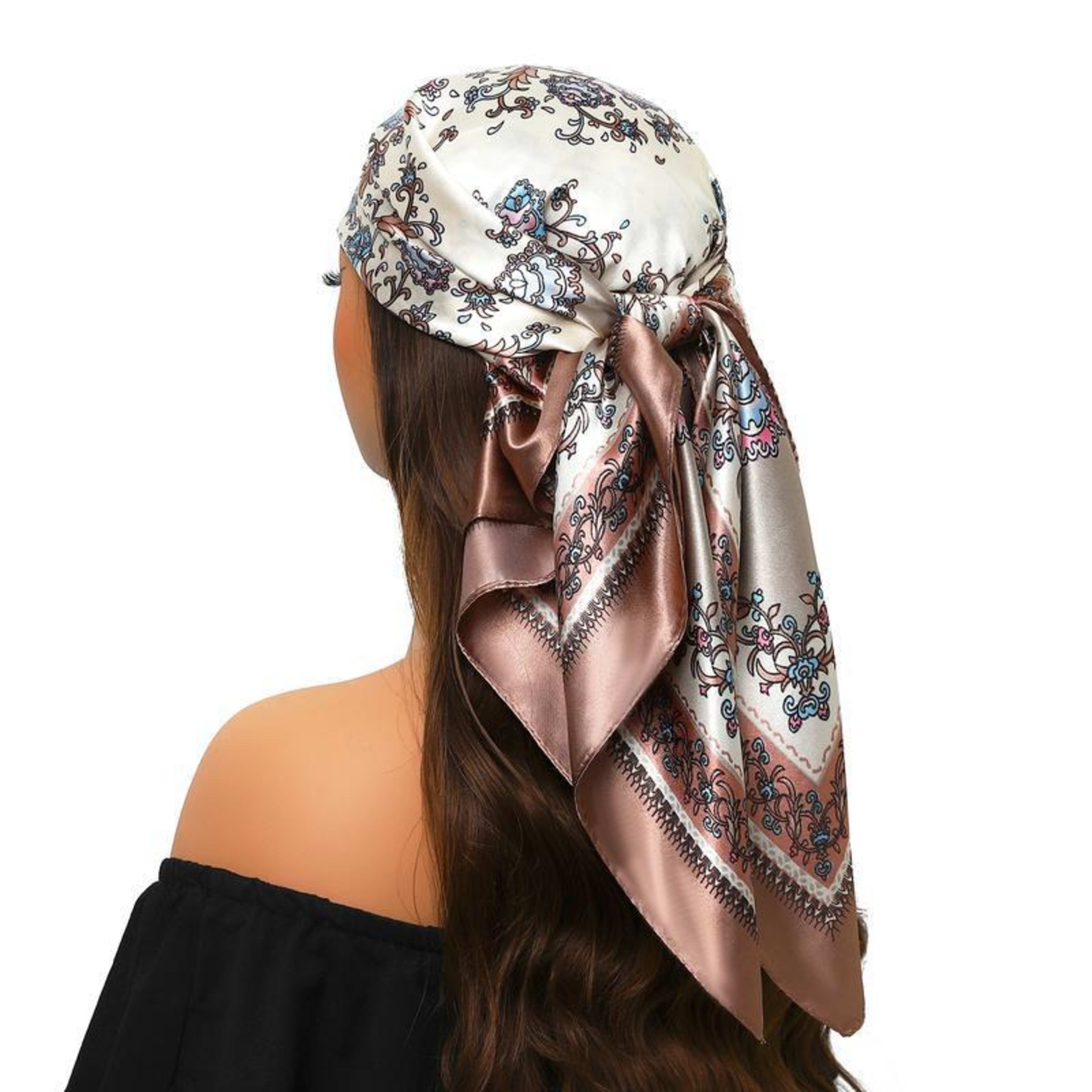 Women's Creative Printed All-Match Shawl Headscarf 33