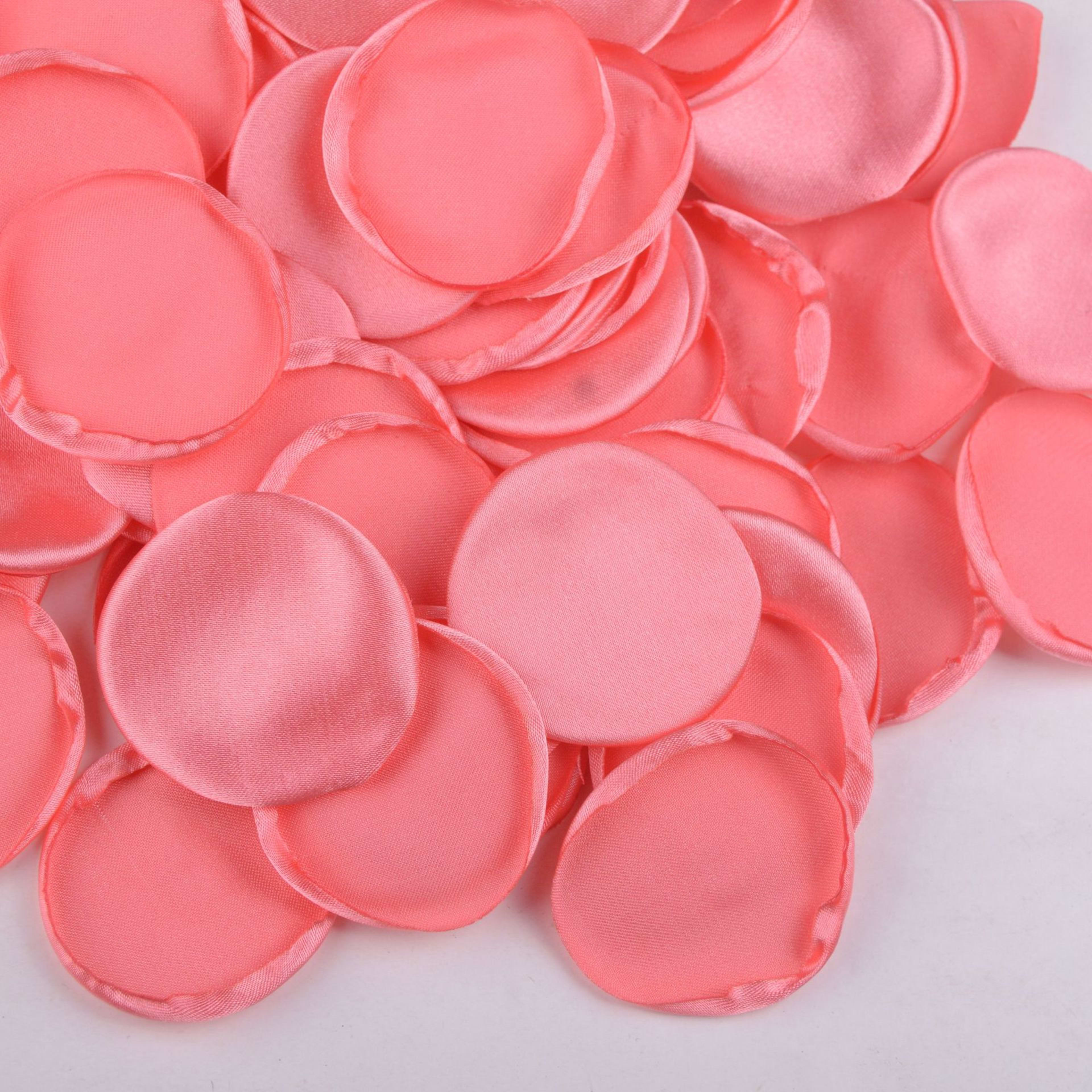 4cm Silk Rose Burnt Edge Petals Wedding Glowing Cream Powder Laminate 4
